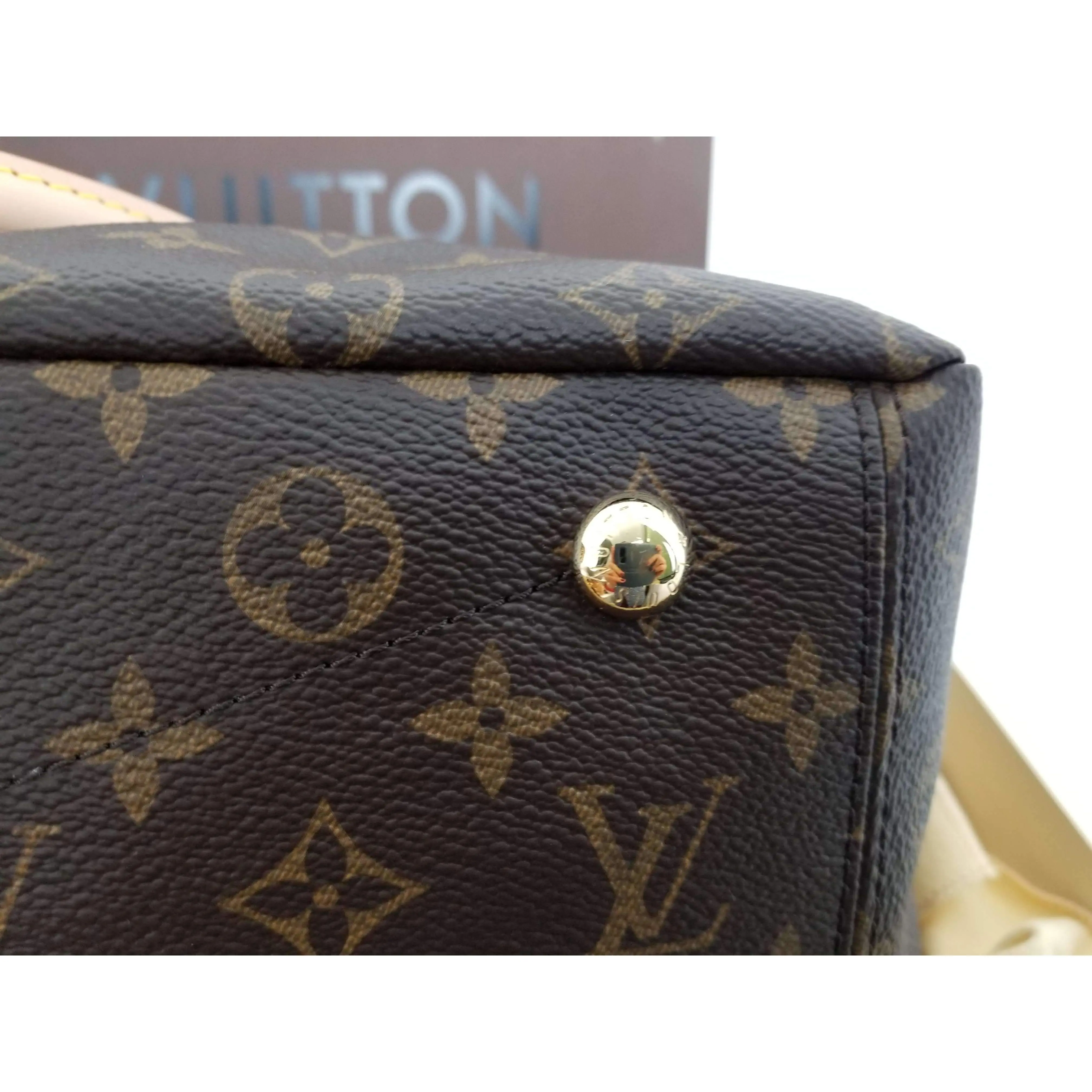 Louis Vuitton Pallas Amethyste Monogram Bag NEW - Image 9