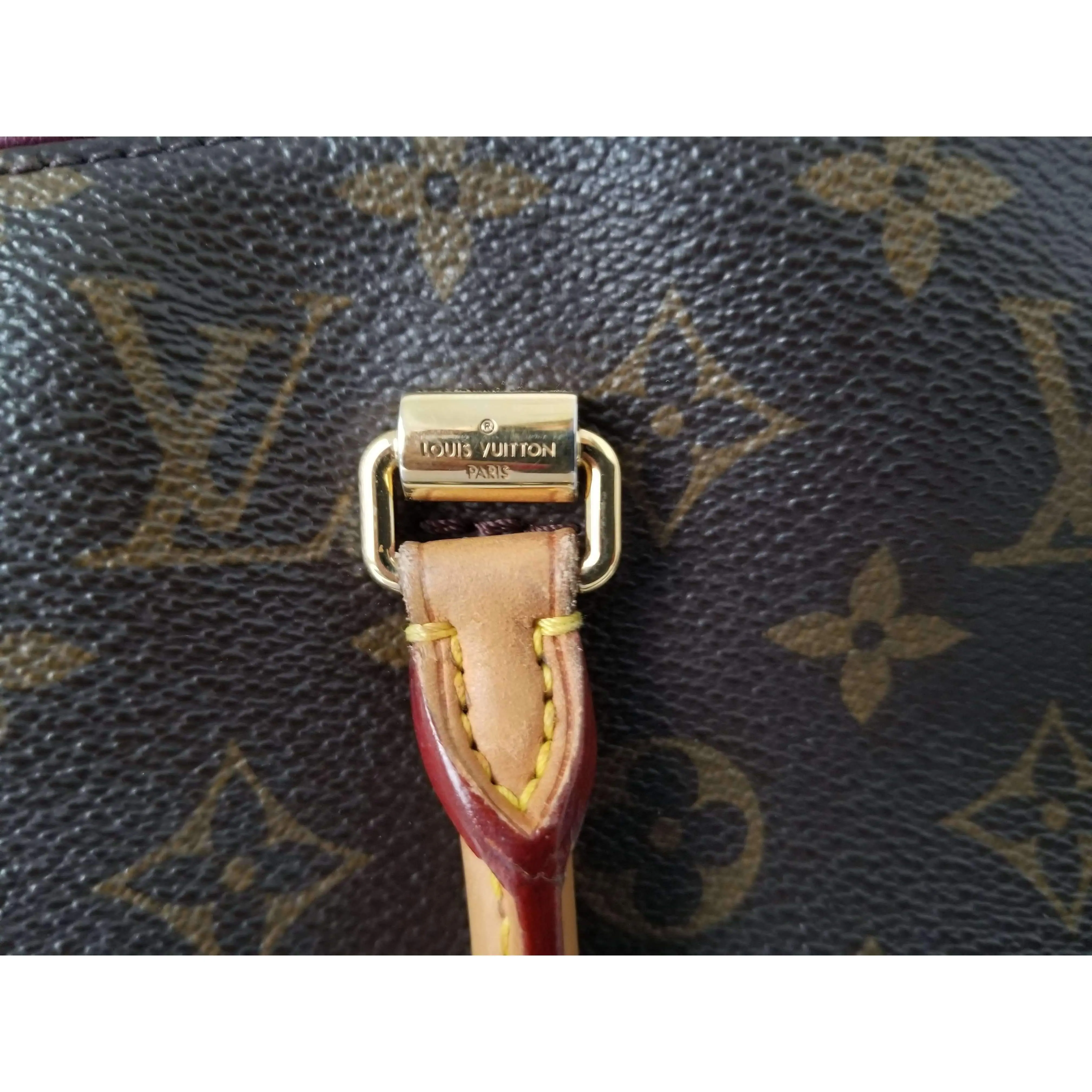 Louis Vuitton Pallas Aurore Monogram Bag - Image 11