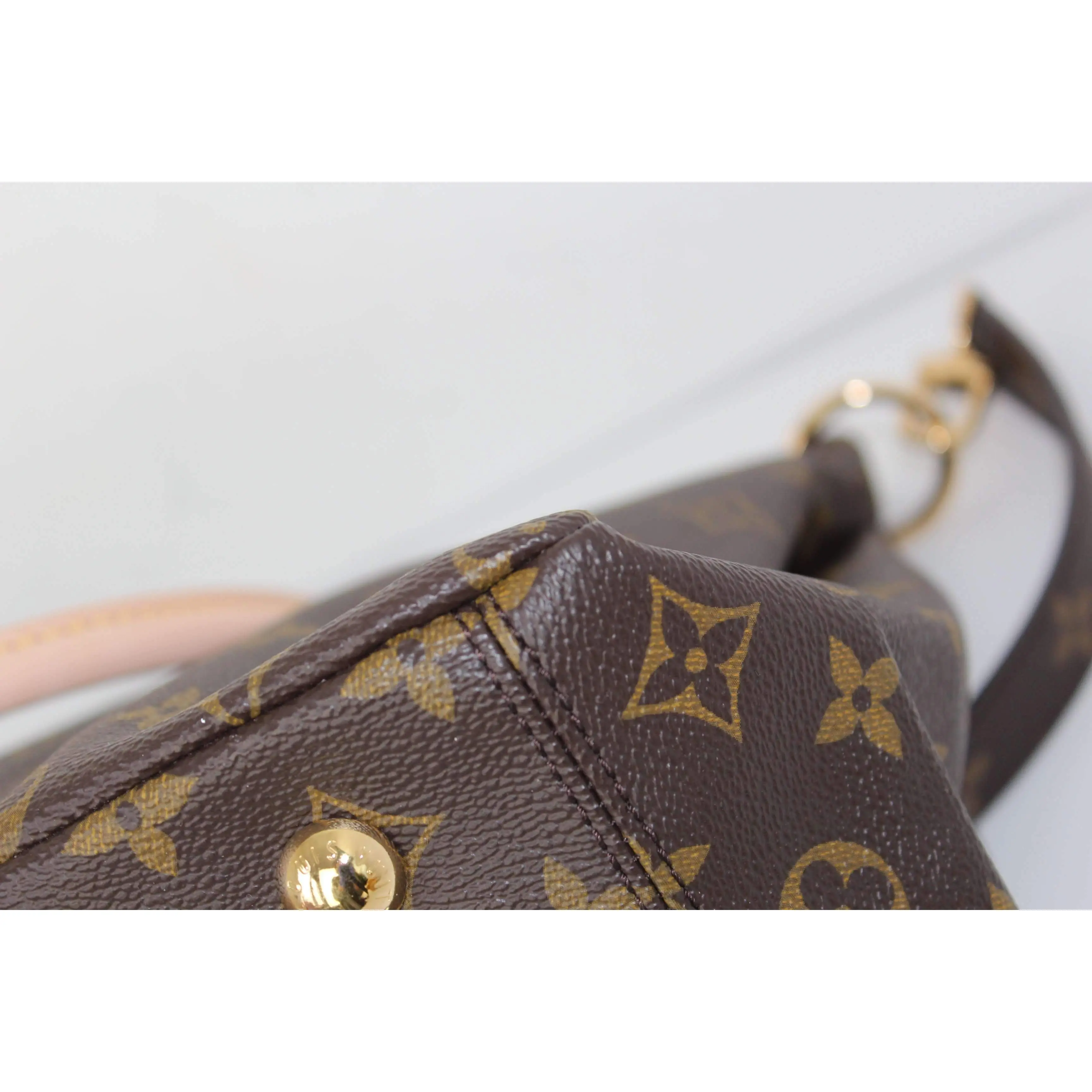 Louis Vuitton Pallas Pistache Monogram Bag NEW - Image 11