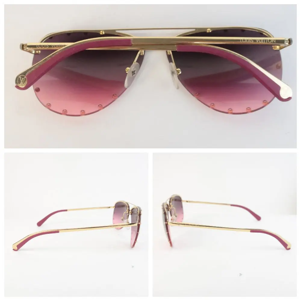 Louis Vuitton Pink The Party Sunglasses - Image 4