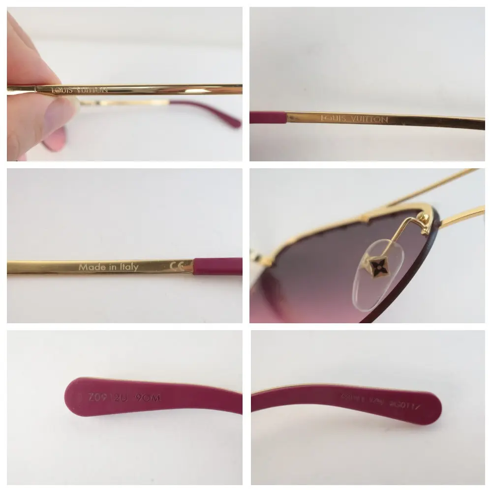 Louis Vuitton Pink The Party Sunglasses - Image 5