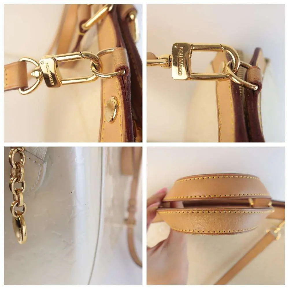 Louis Vuitton Perle Monogram Vernis Brea MM Bag - Image 8