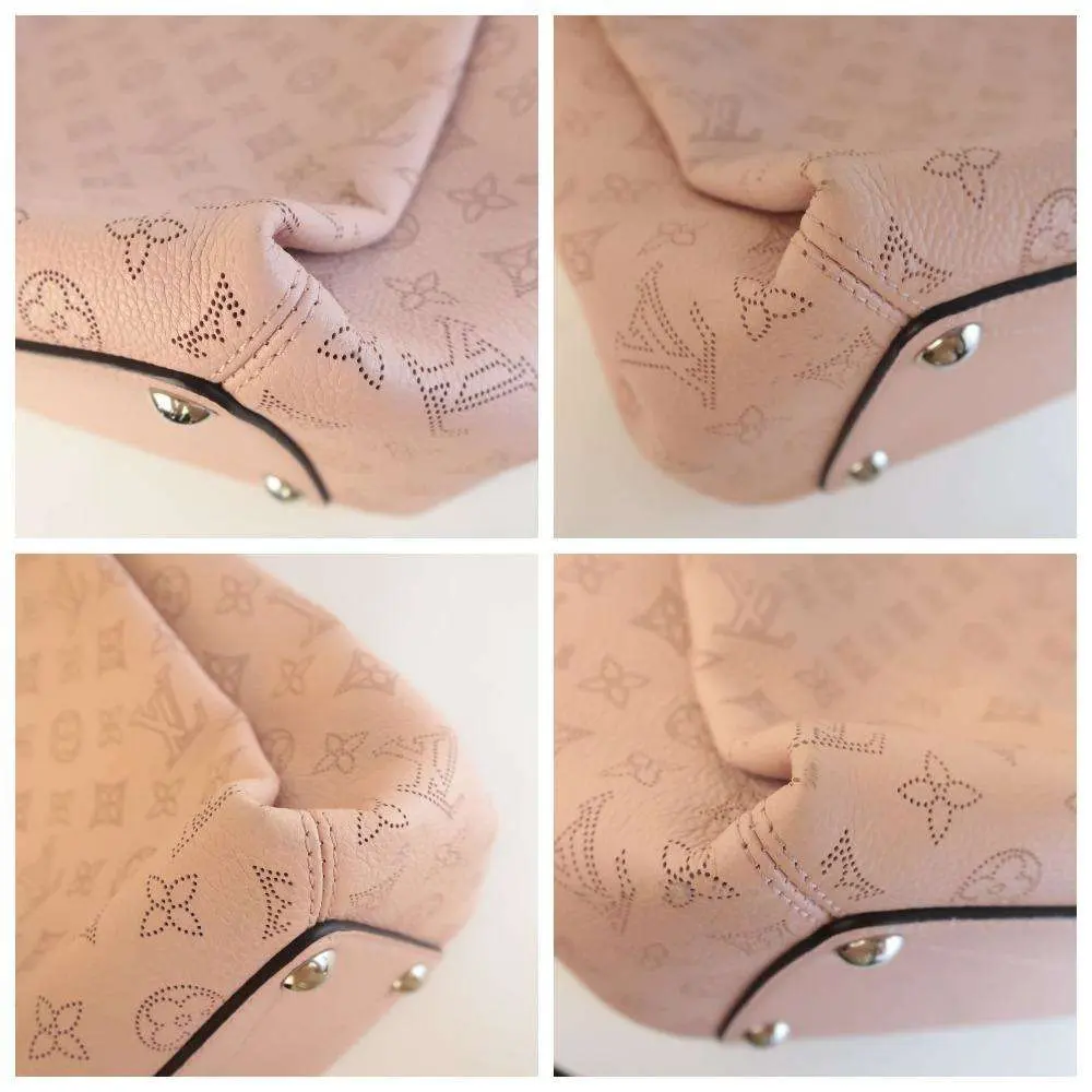 Louis Vuitton Pink Babylone PM Mahina bag - Image 12