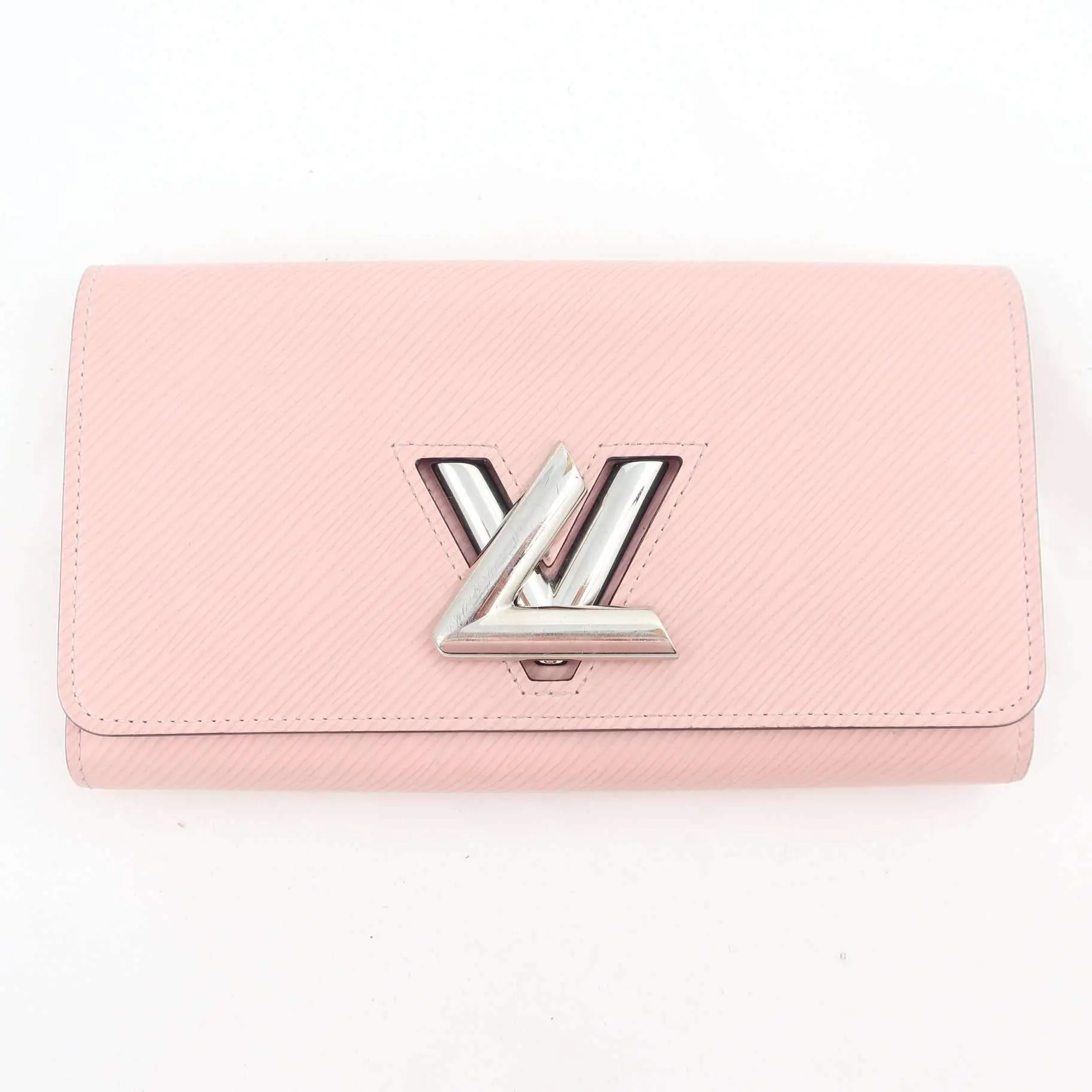 Louis Vuitton Pink Rose Ballerine Twist Epi Wallet - Image 3