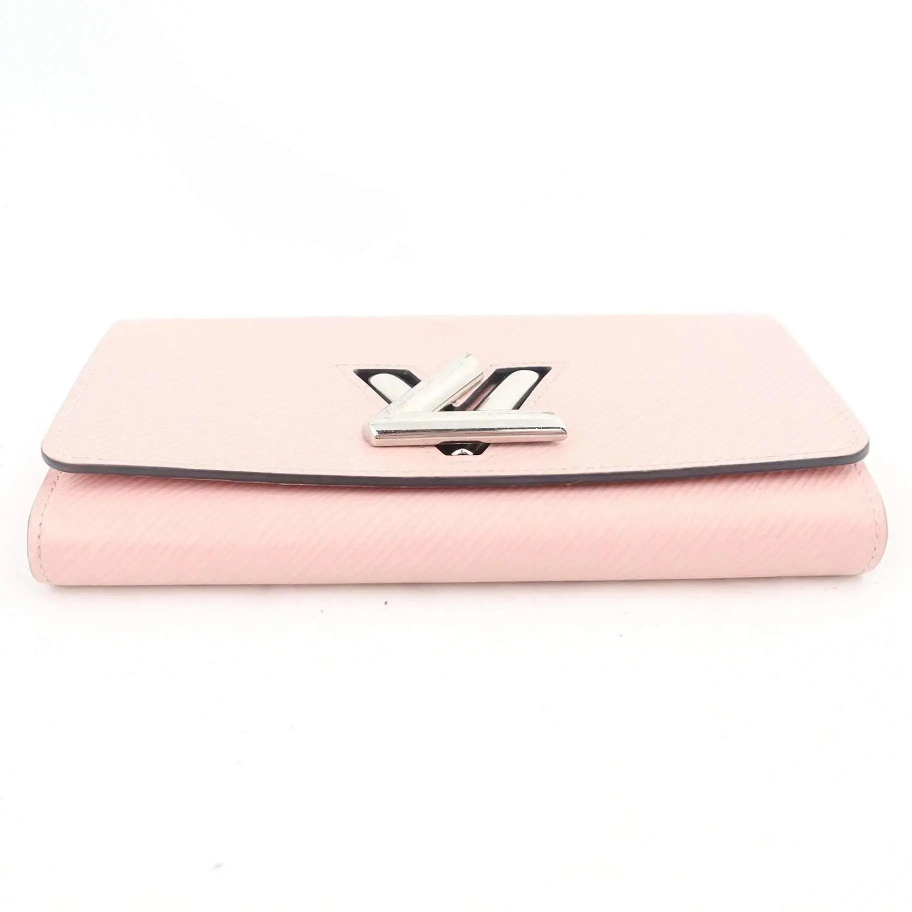 Louis Vuitton Pink Rose Ballerine Twist Epi Wallet - Image 6