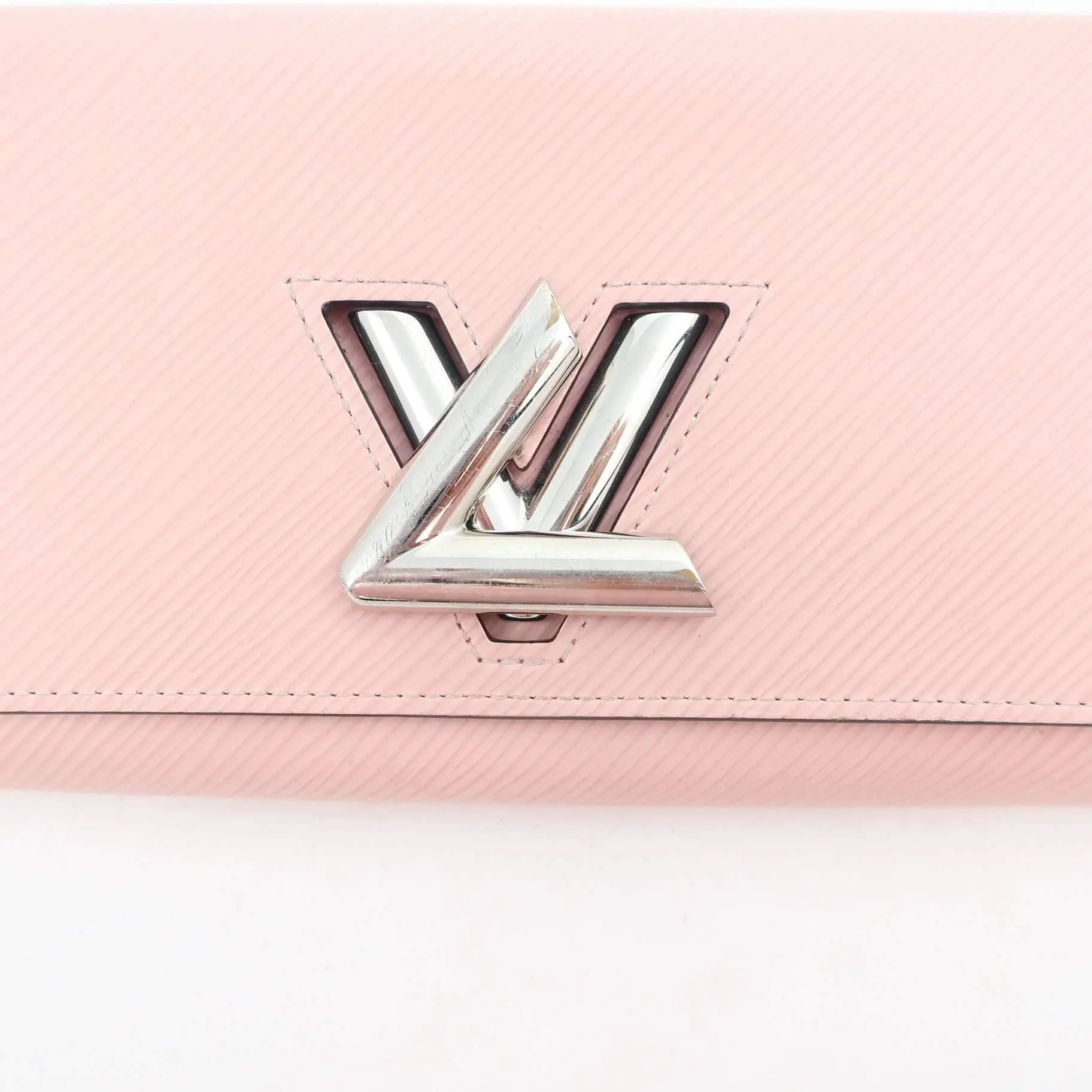 Louis Vuitton Pink Rose Ballerine Twist Epi Wallet - Image 7