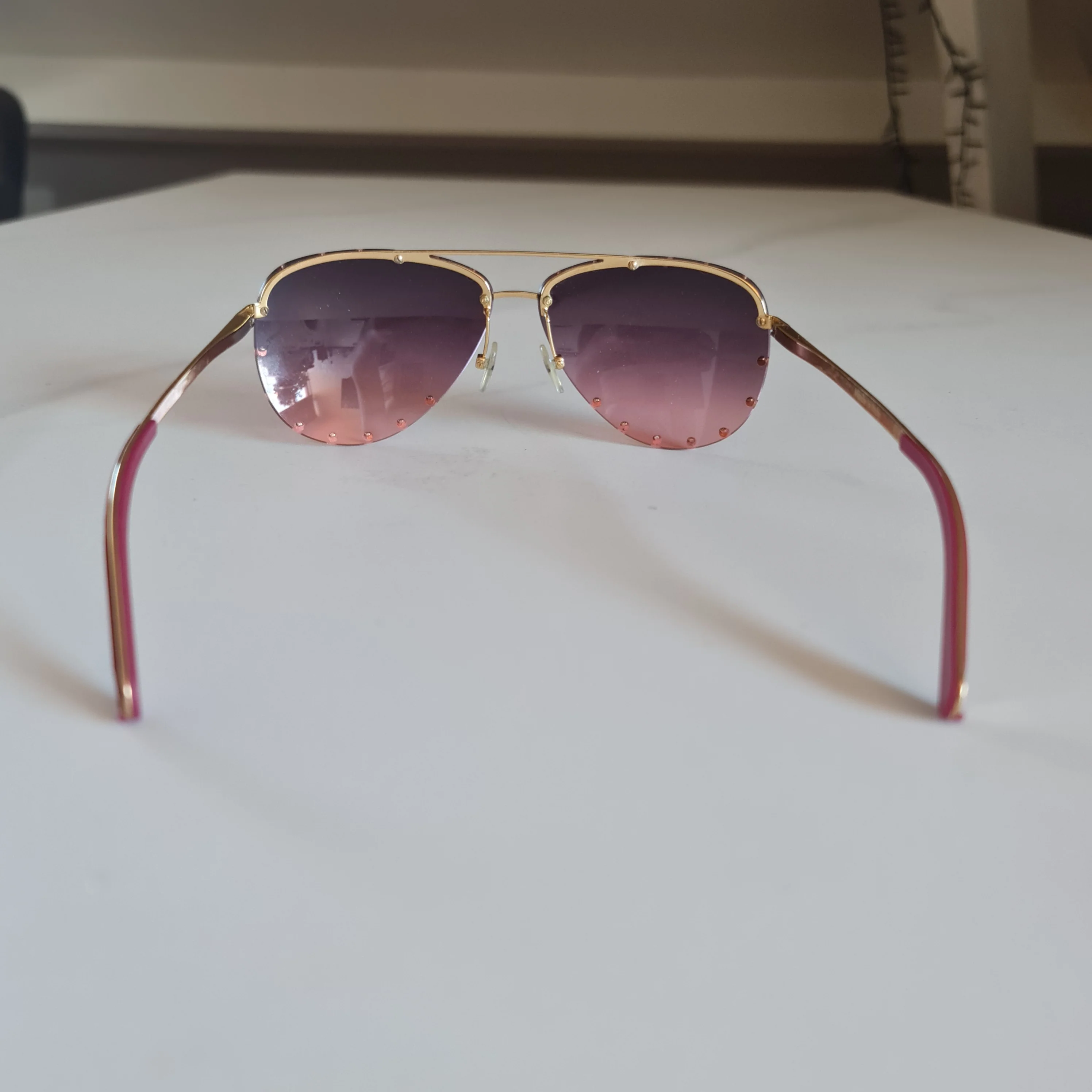 Louis Vuitton Pink The Party Sunglasses (799) - Image 4