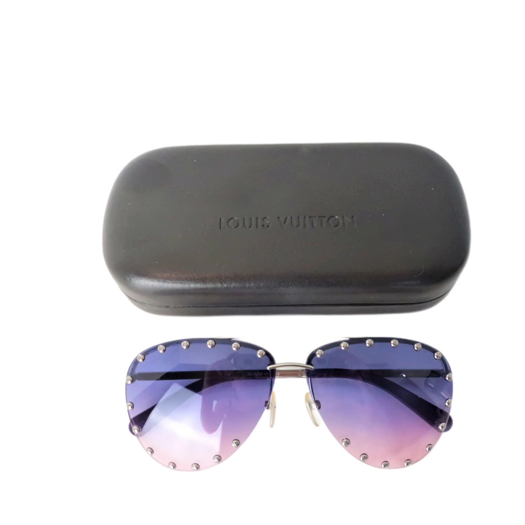 Louis Vuitton Pink Violet Party Sunglasses (802)