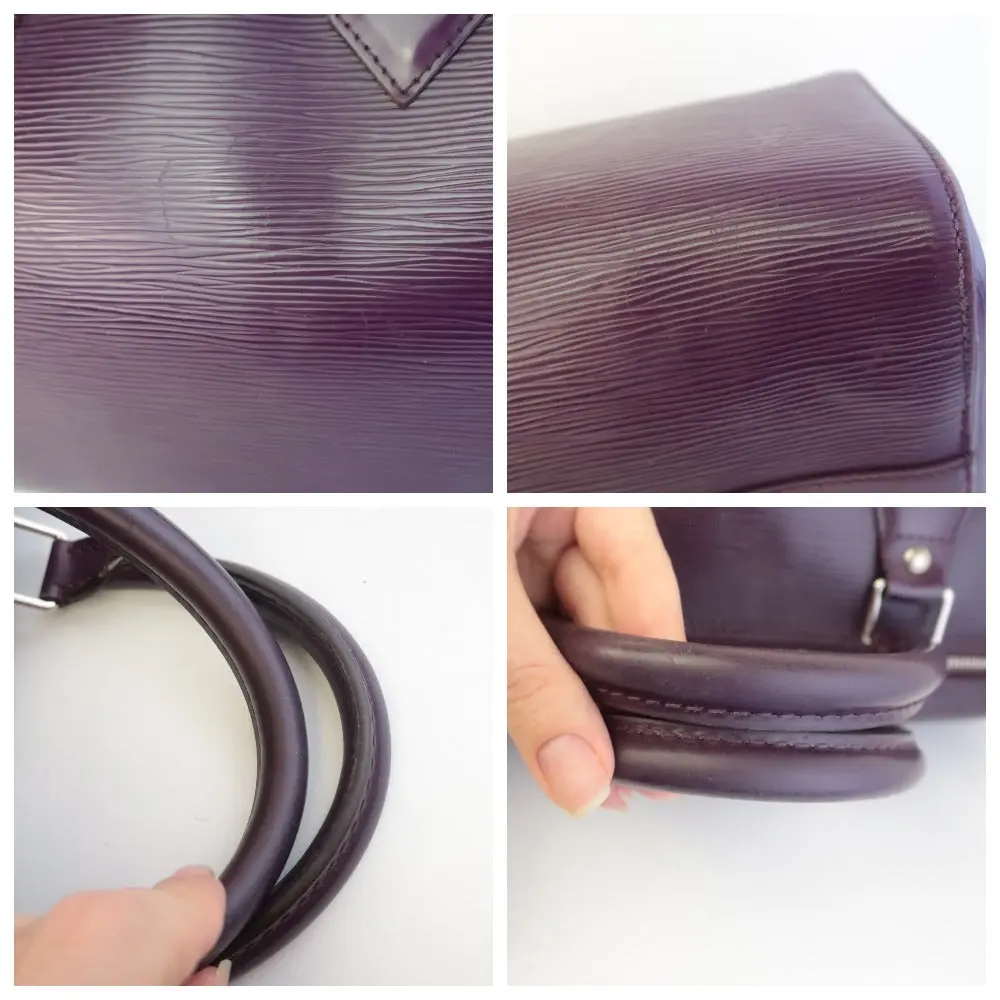 Louis Vuitton Cassis Epi Speedy 35 Bag - Image 16