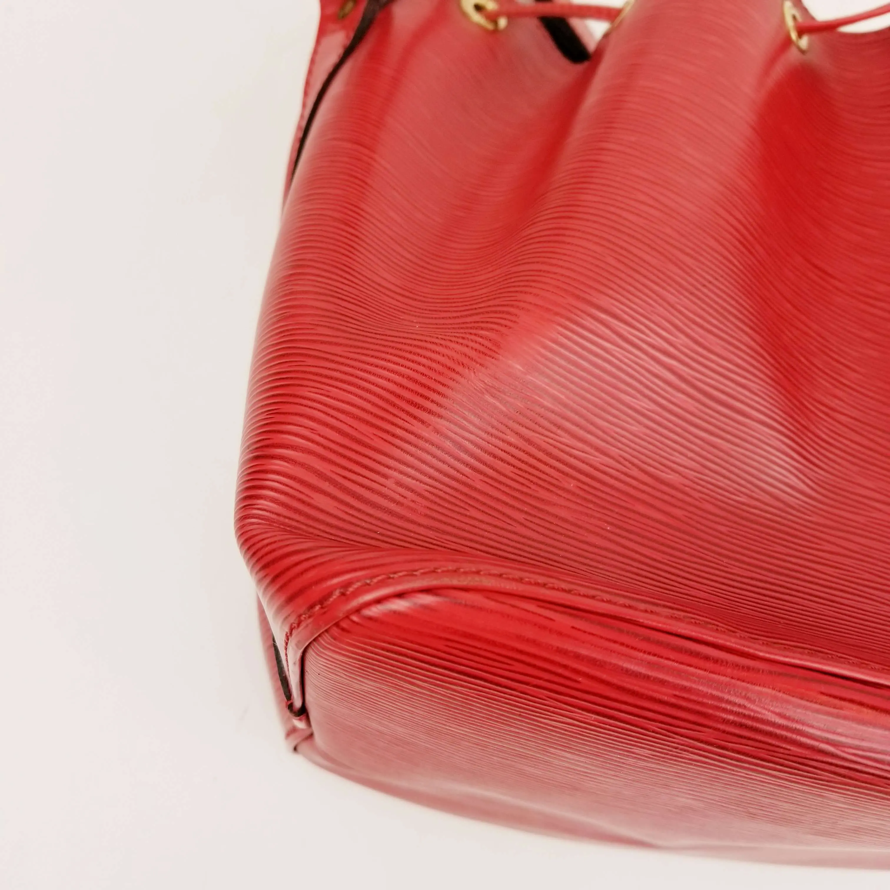 Louis Vuitton Red Epi Leather Petit Noe Bag - Image 31