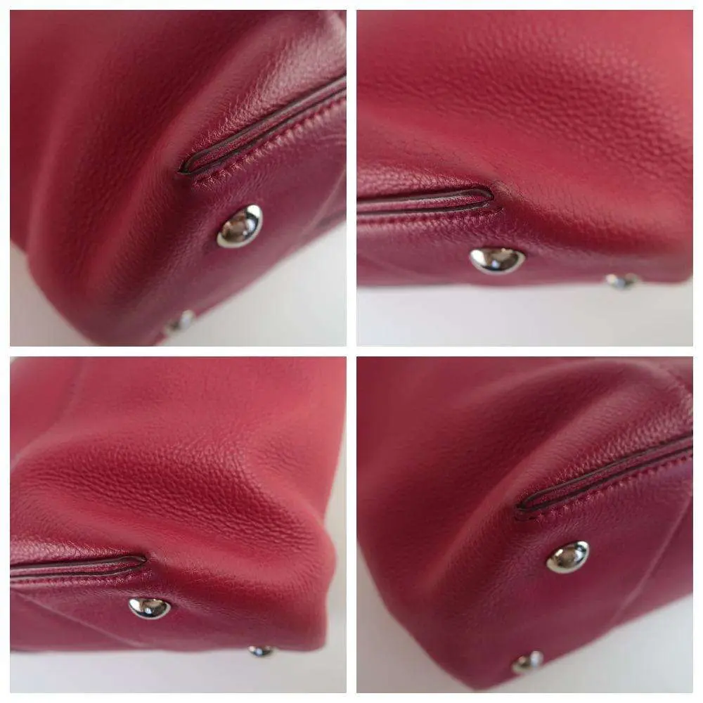 Louis Vuitton Rubis Taurillon Leather Soft Lockit MM Bag - Image 20