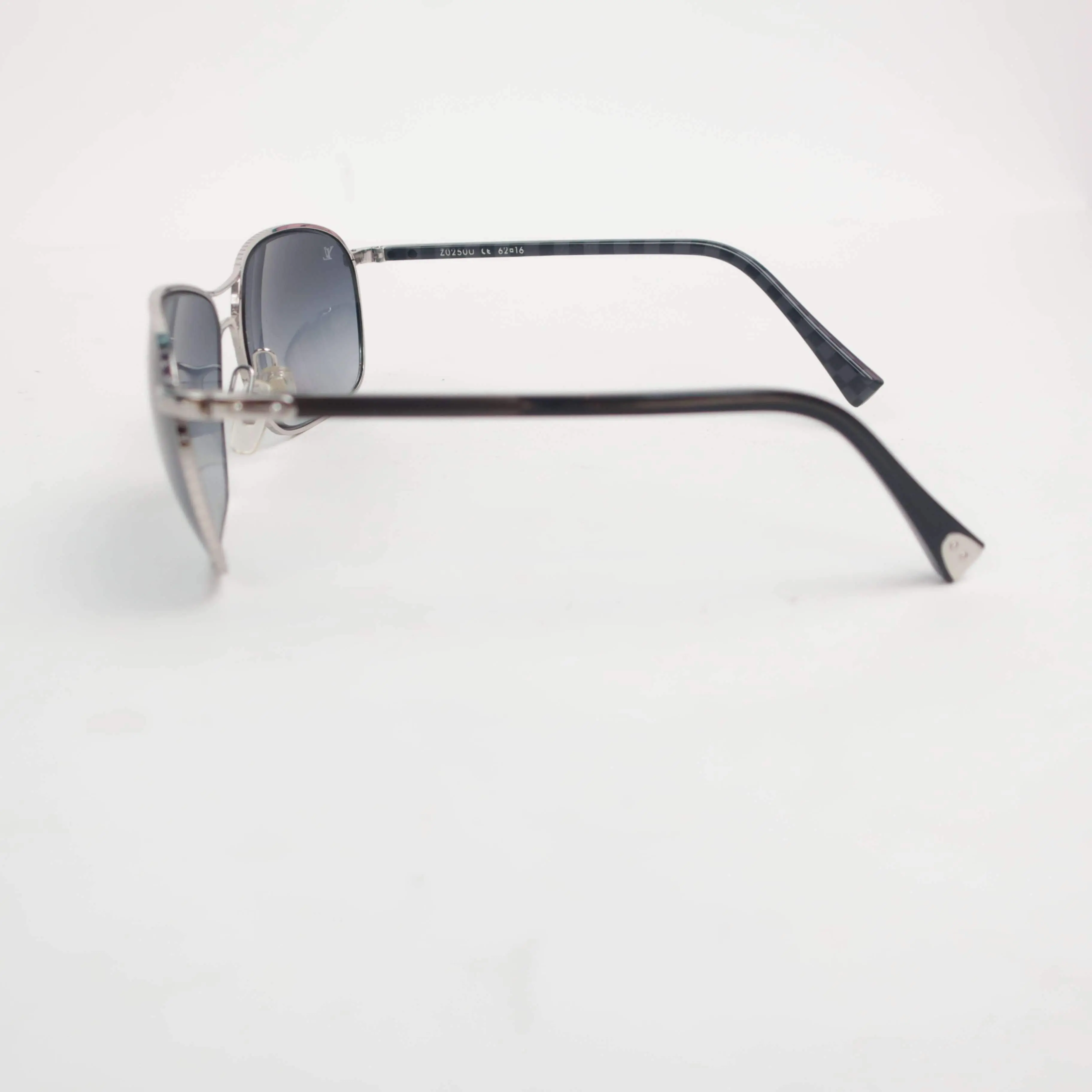 Louis Vuitton Silvertone Pilote Sunglasses - Image 5