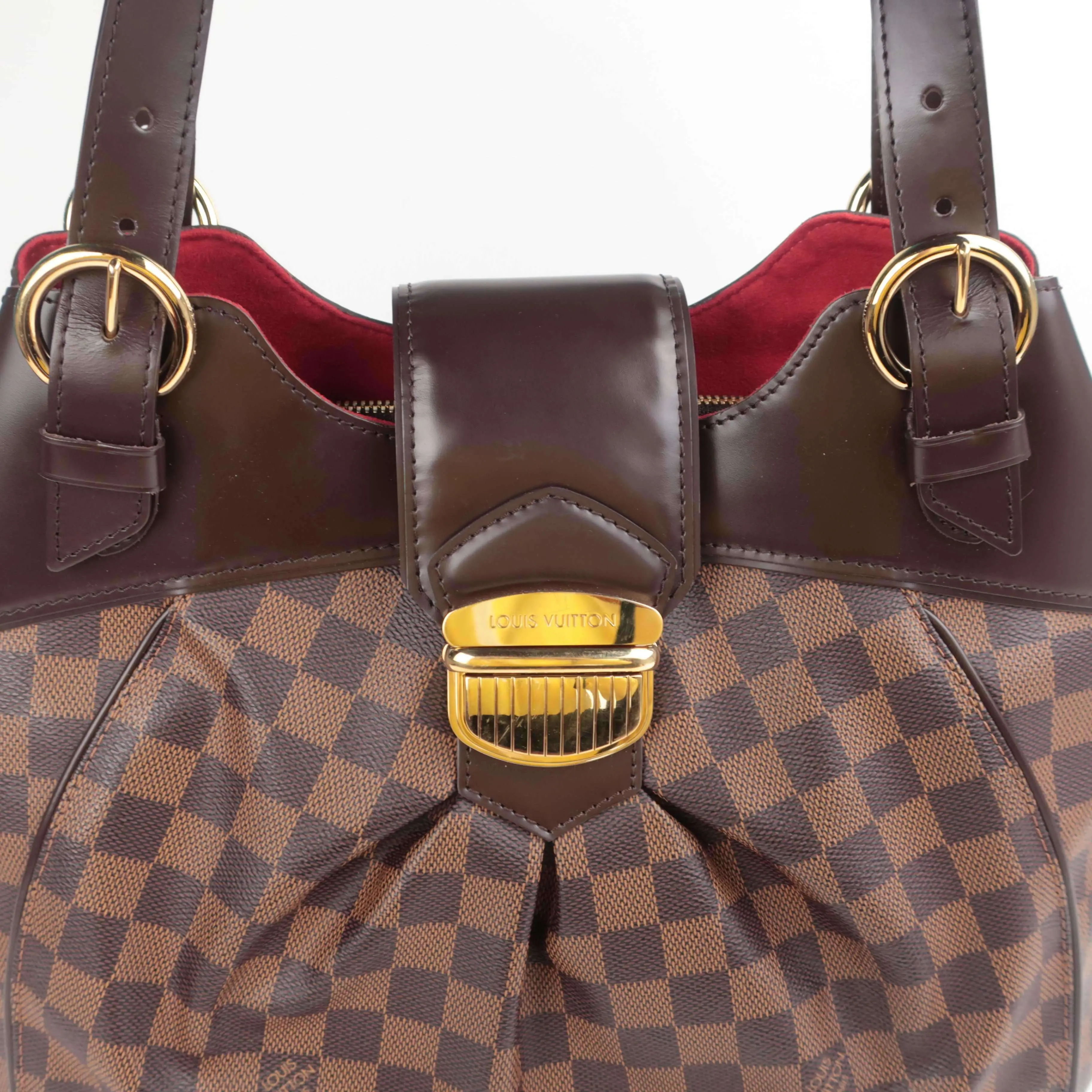 Louis Vuitton Sistina GM Damier Ebene Bag - Image 15