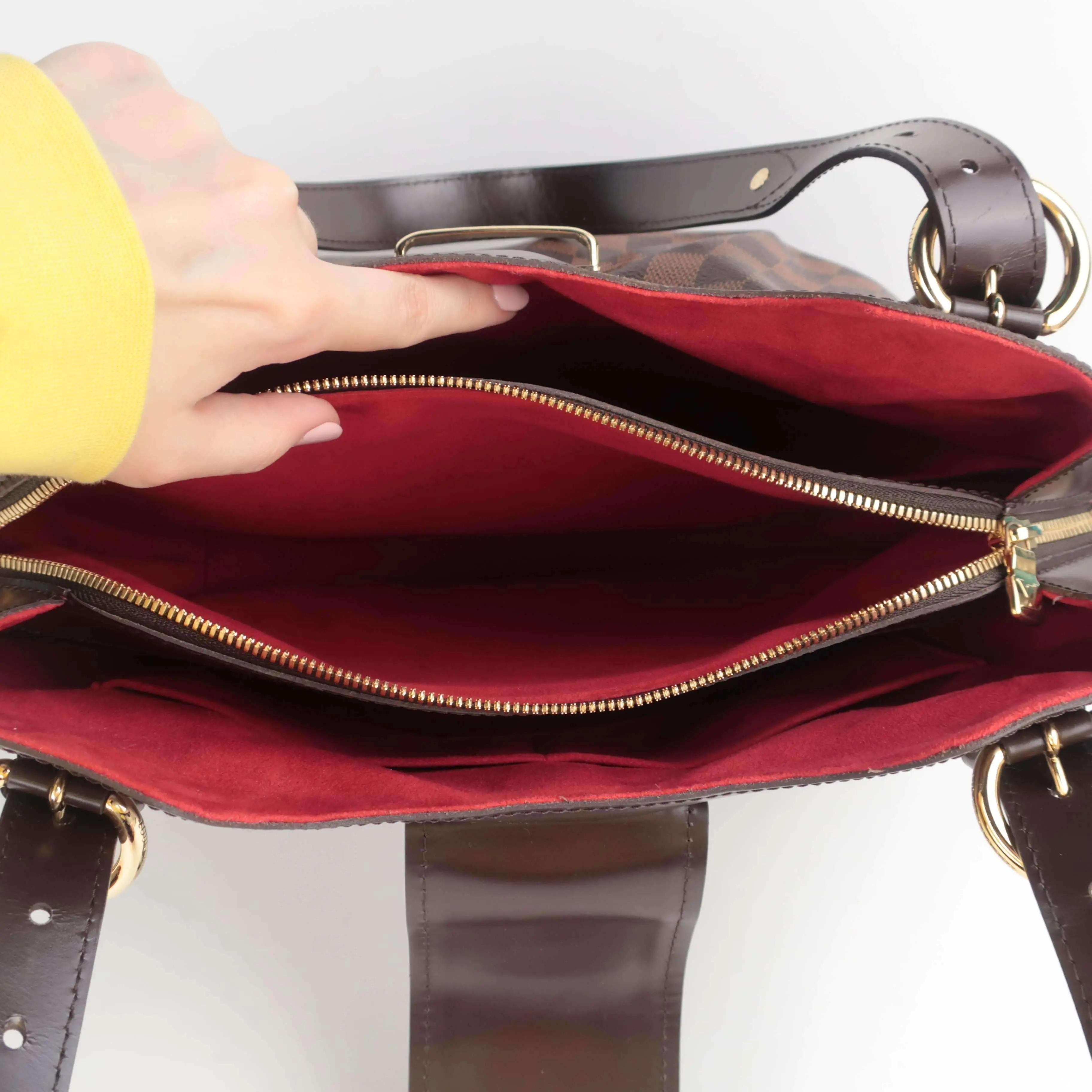 Louis Vuitton Sistina GM Damier Ebene Bag - Image 37
