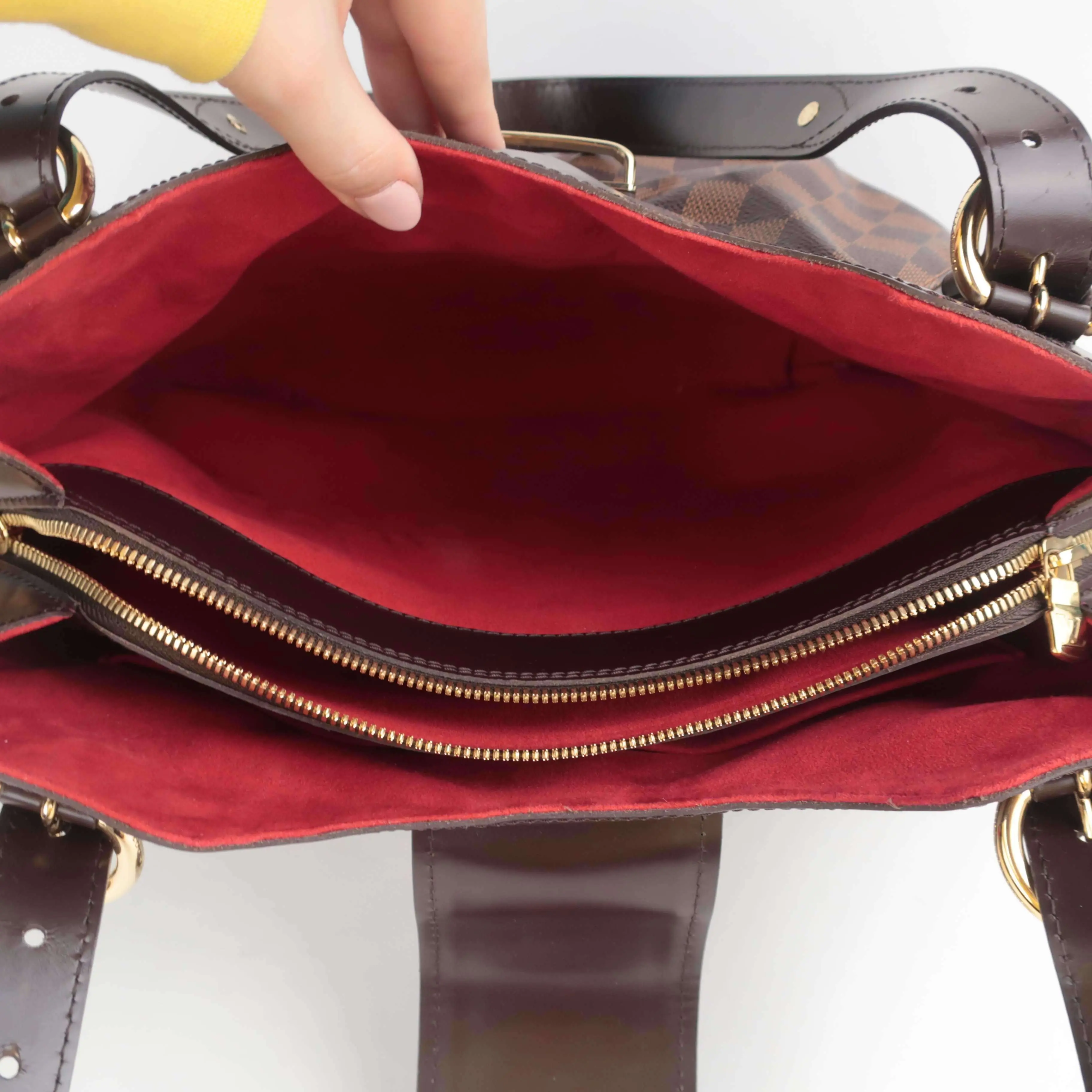 Louis Vuitton Sistina GM Damier Ebene Bag - Image 51