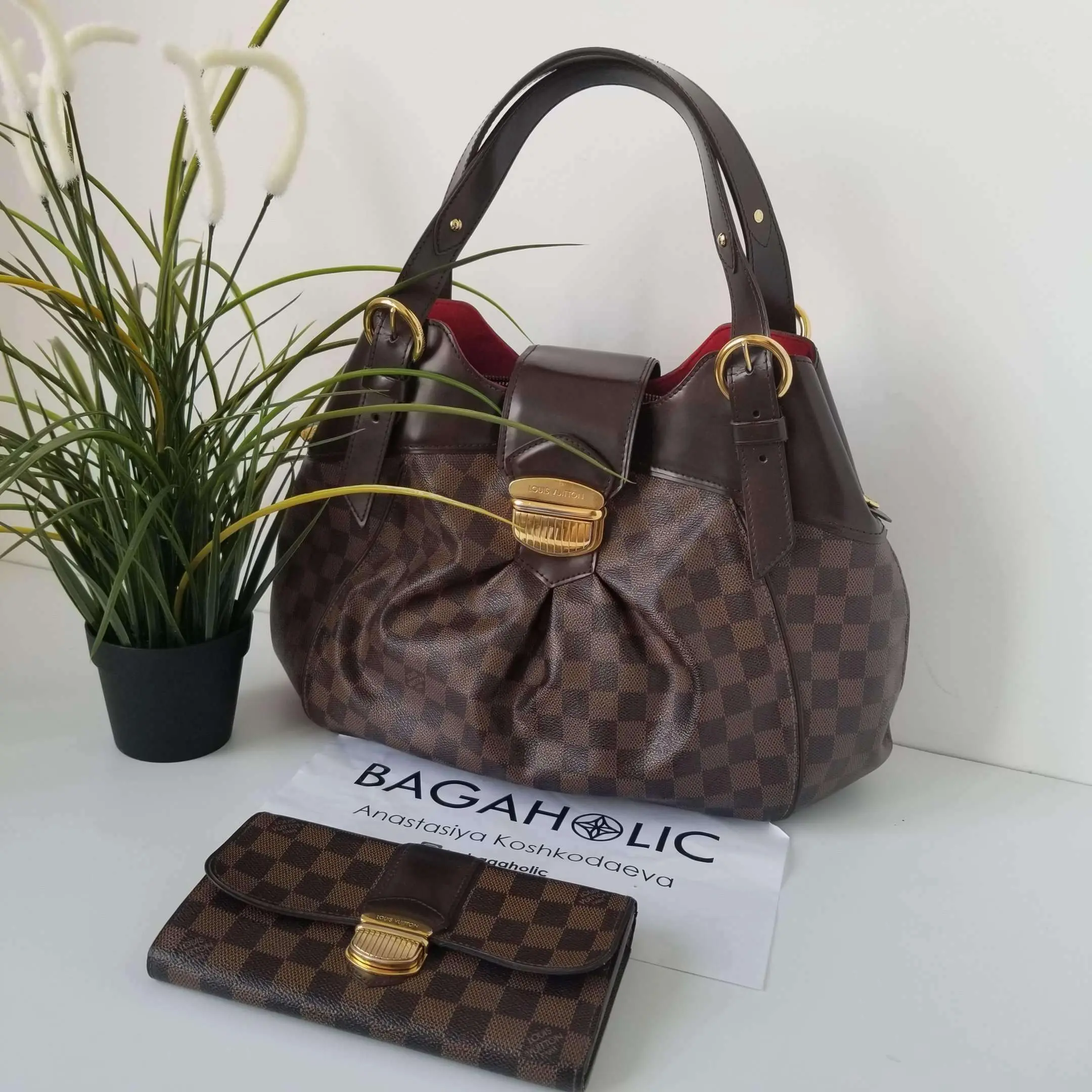 Louis Vuitton Sistina GM plus wallet - Image 81