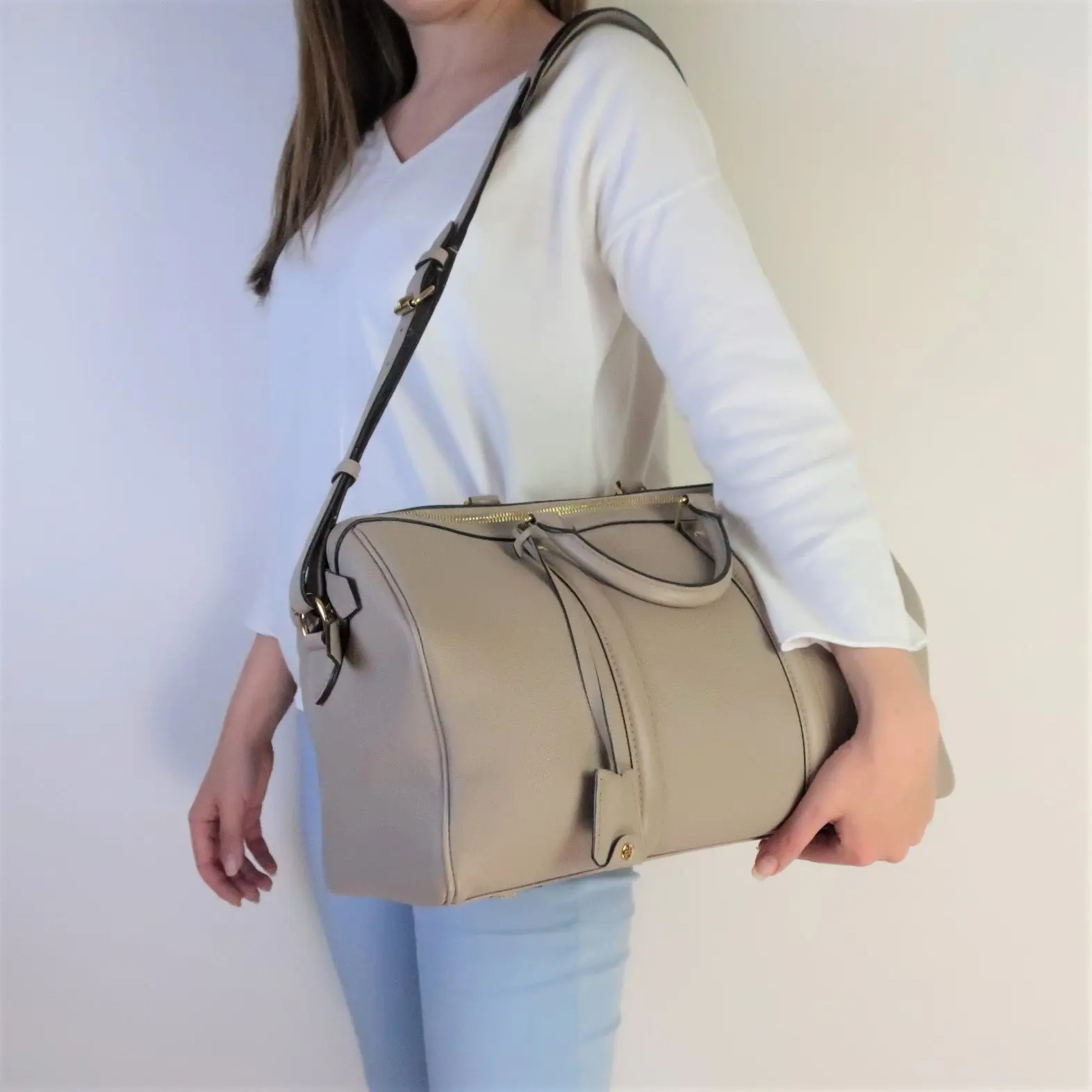 Louis Vuitton Galet Calf Leather Sofia Coppola MM Bag
