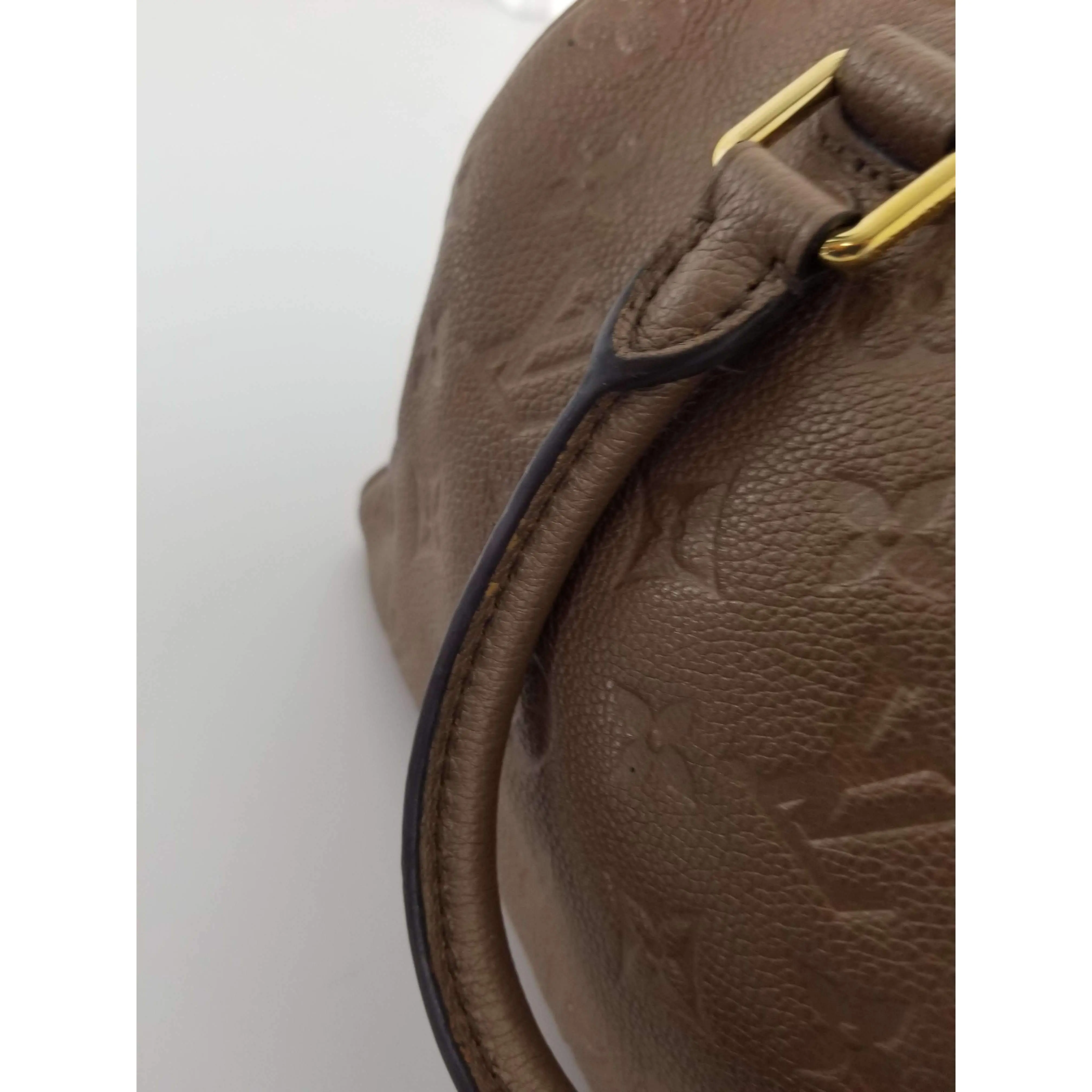 Louis Vuitton Speedy Bandouliere 25 Empreinte Bronze Bag - Image 14