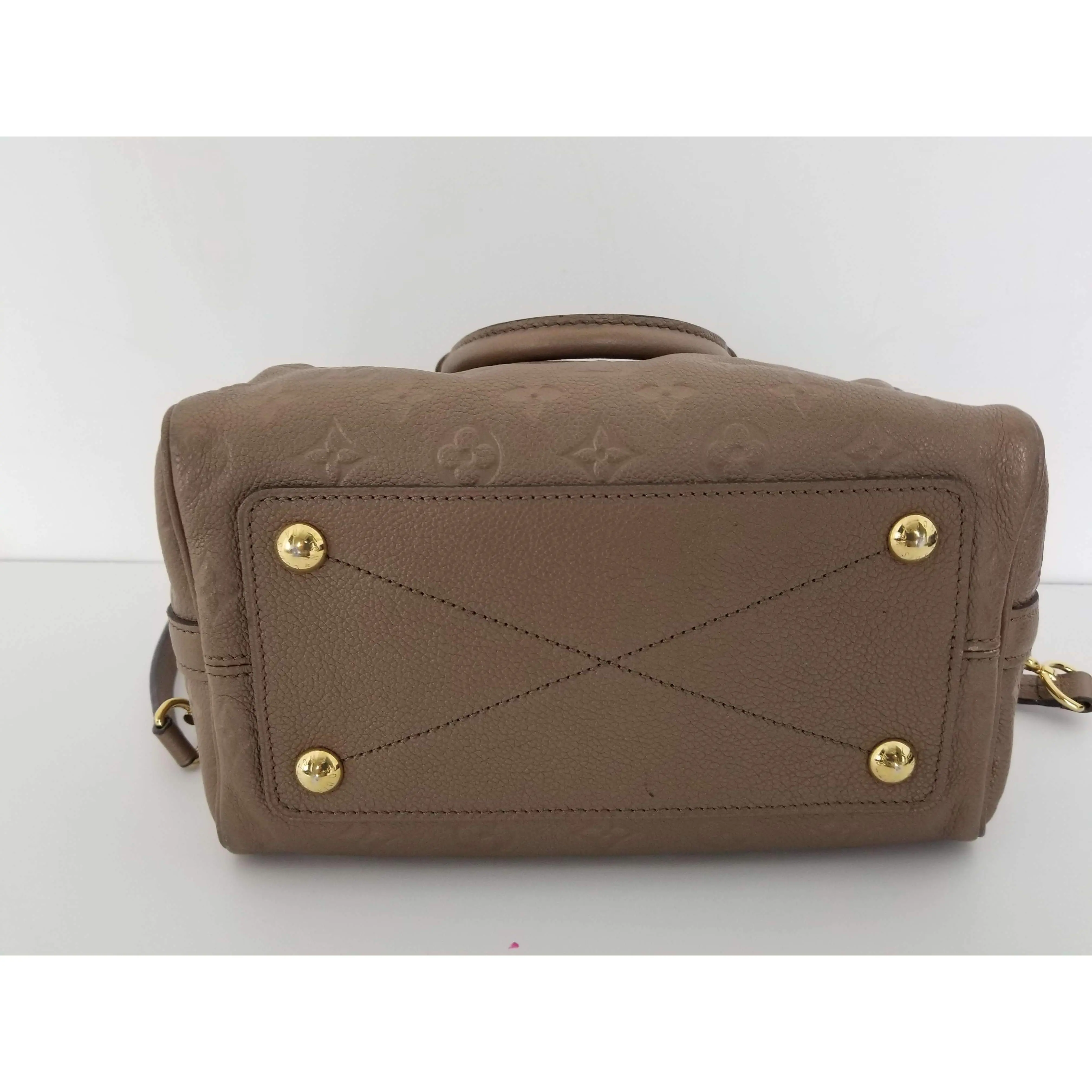 Louis Vuitton Speedy Bandouliere 25 Empreinte Bronze Bag - Image 16