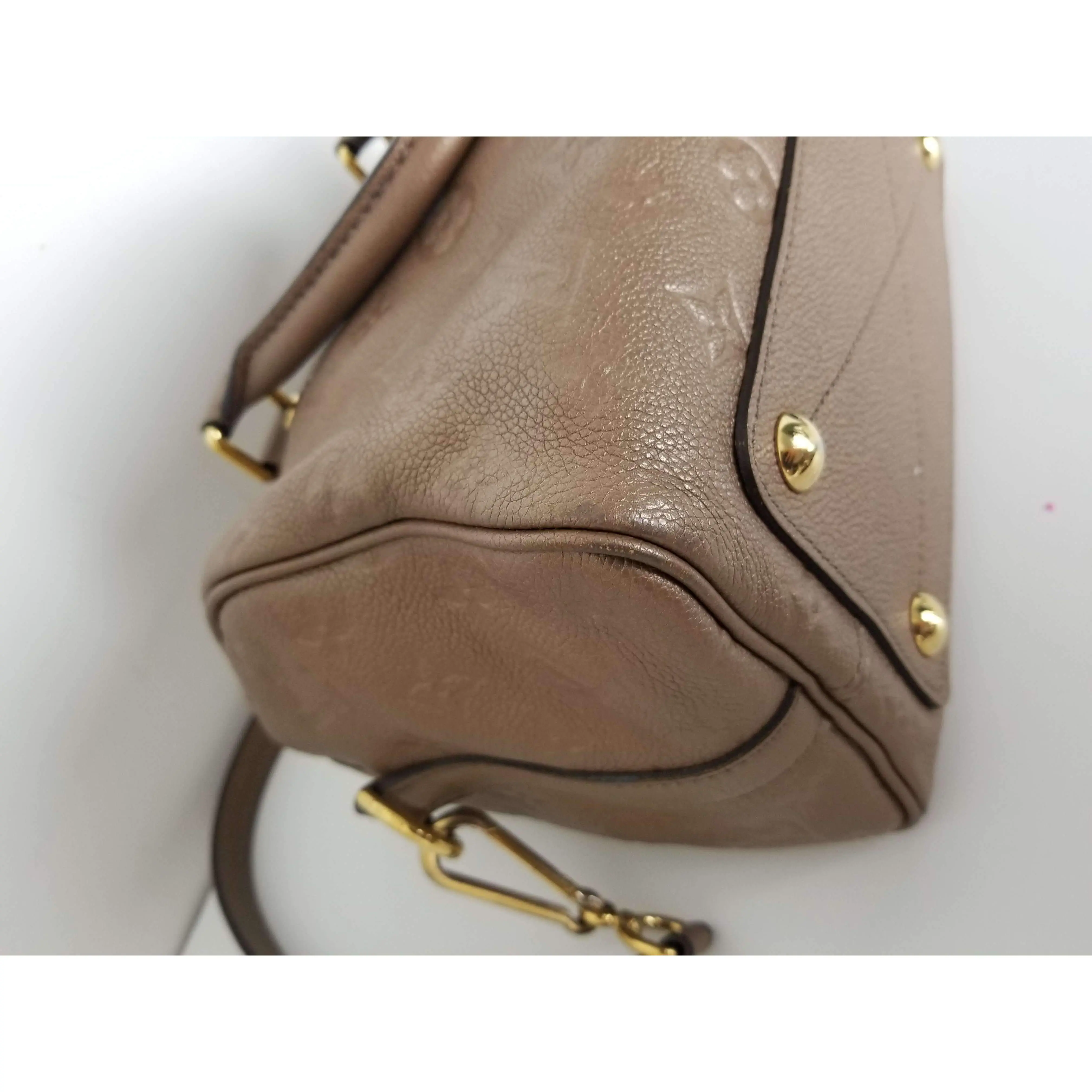 Louis Vuitton Speedy Bandouliere 25 Empreinte Bronze Bag - Image 18