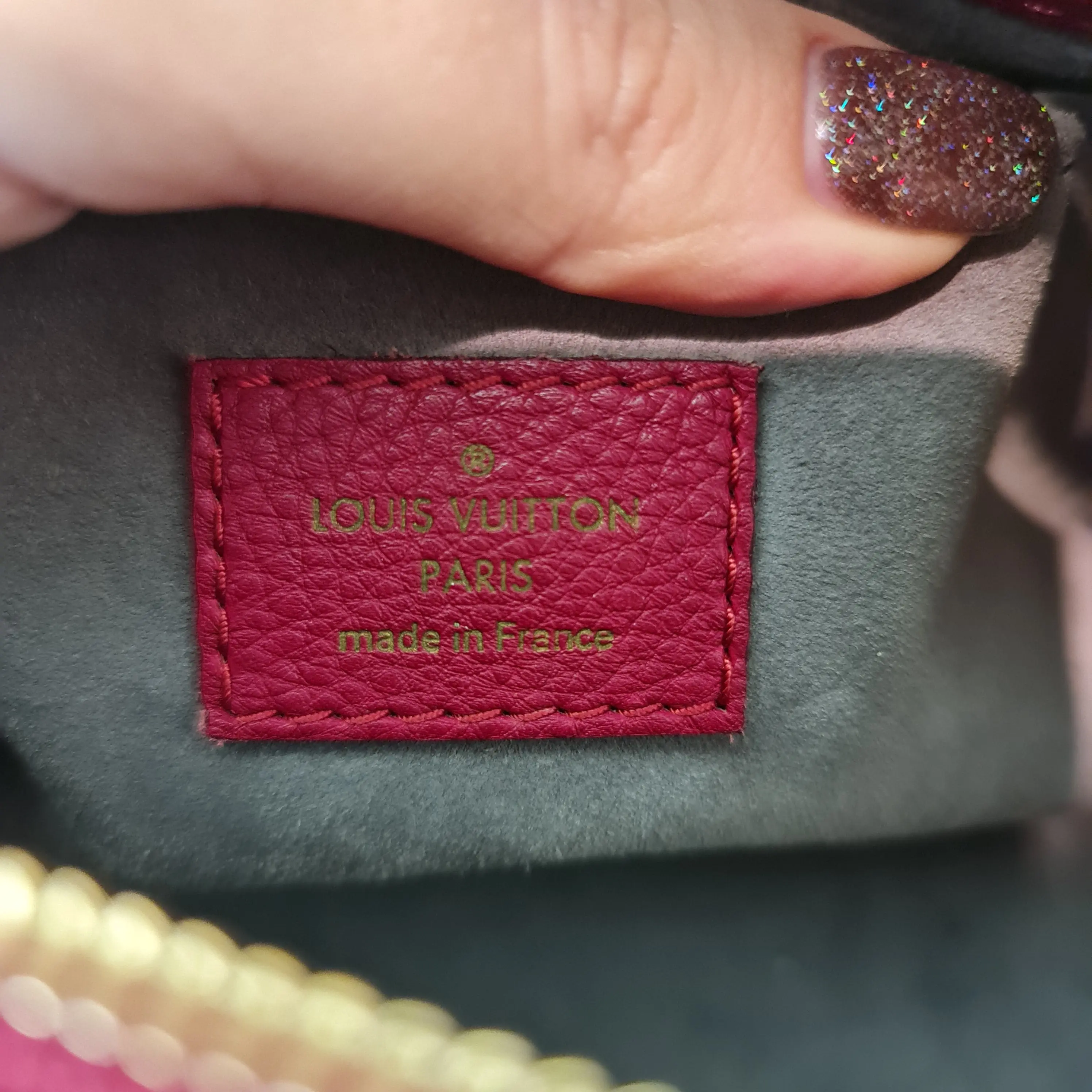 Louis Vuitton Veau Cachemire Cerise Sofia Coppola SC PM Bag - Image 10