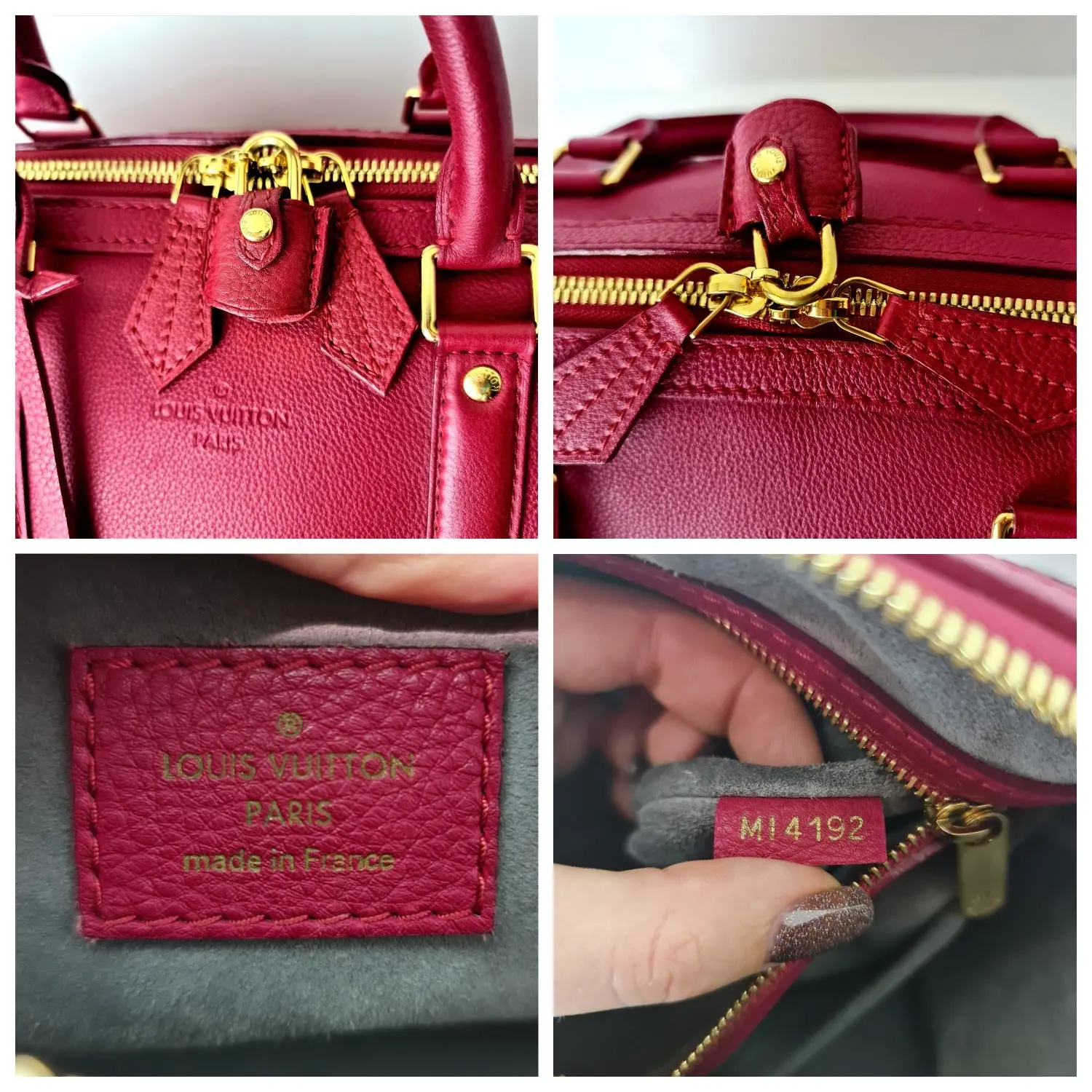 Louis Vuitton Veau Cachemire Cerise Sofia Coppola SC PM Bag - Image 13
