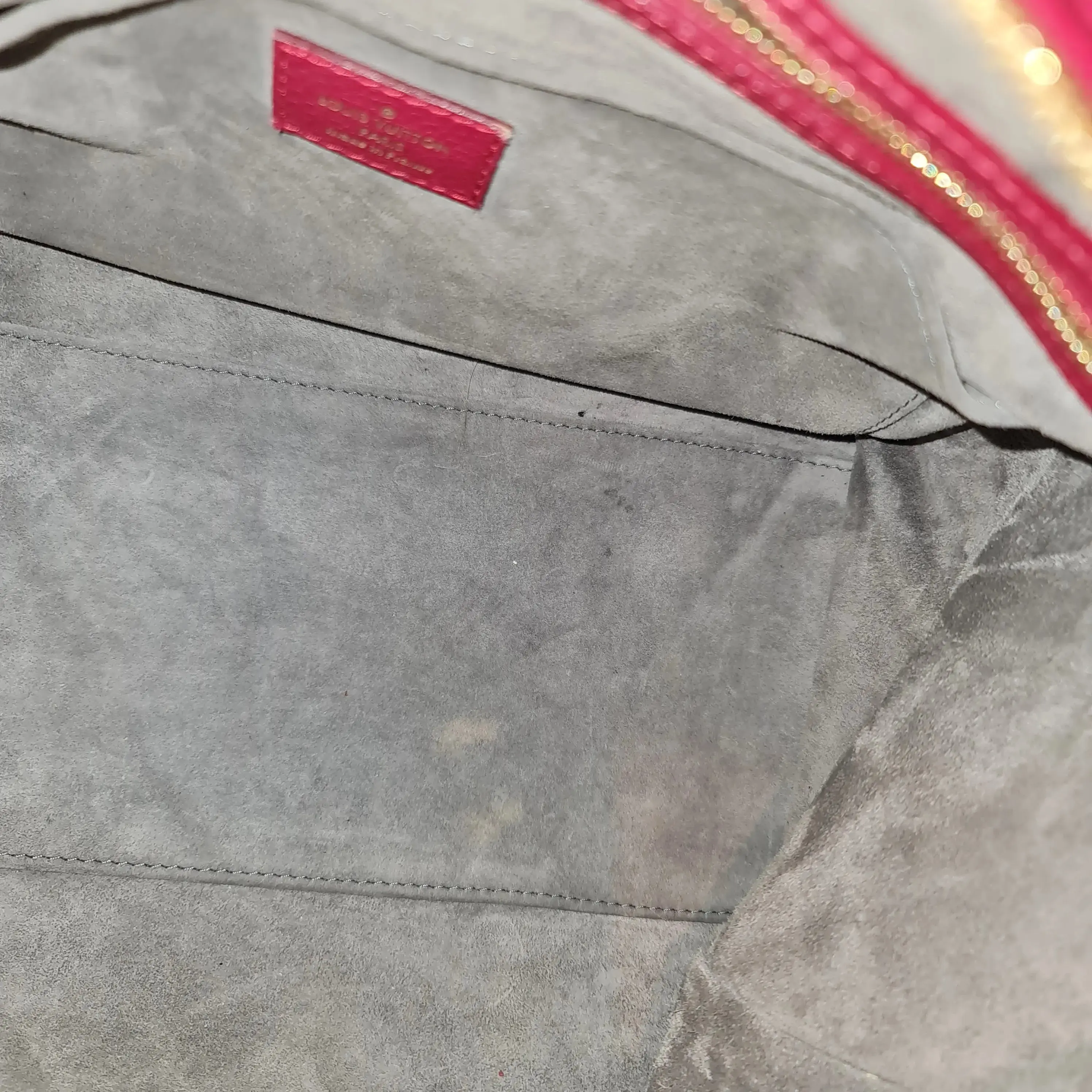 Louis Vuitton Veau Cachemire Cerise Sofia Coppola SC PM Bag - Image 9