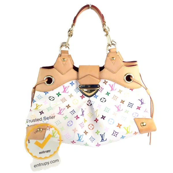 Louis Vuitton White Monogram Multicolore Ursula Bag