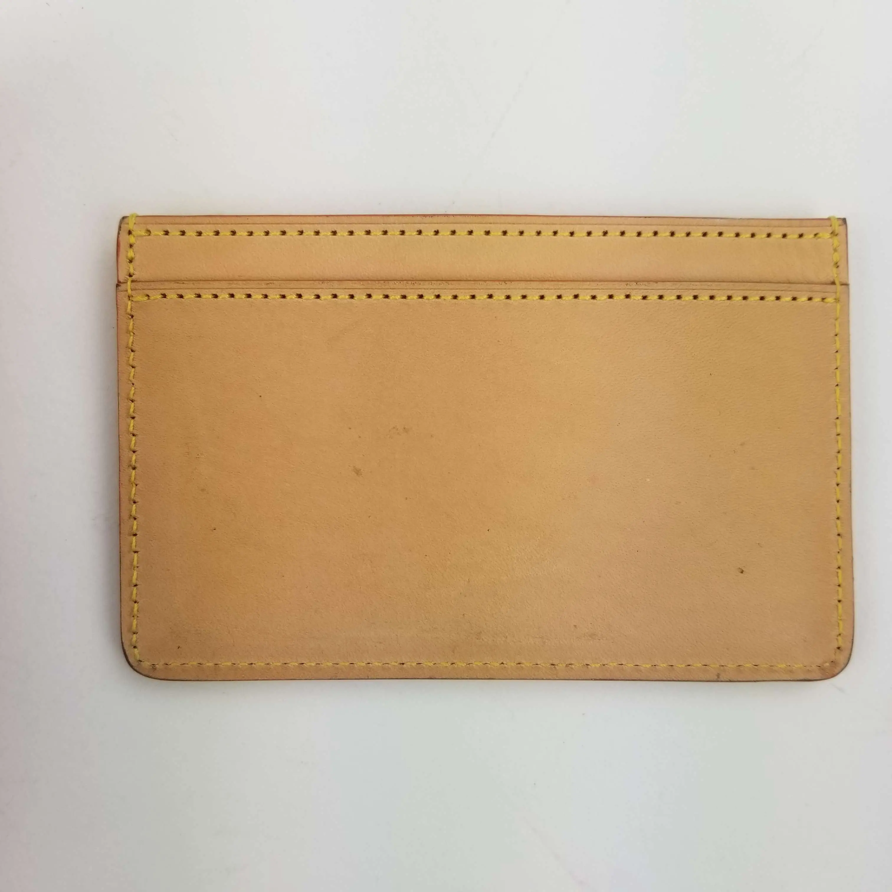 Louis Vuitton Vachetta Card Holder "Louis Vuitton Cup" - Image 2