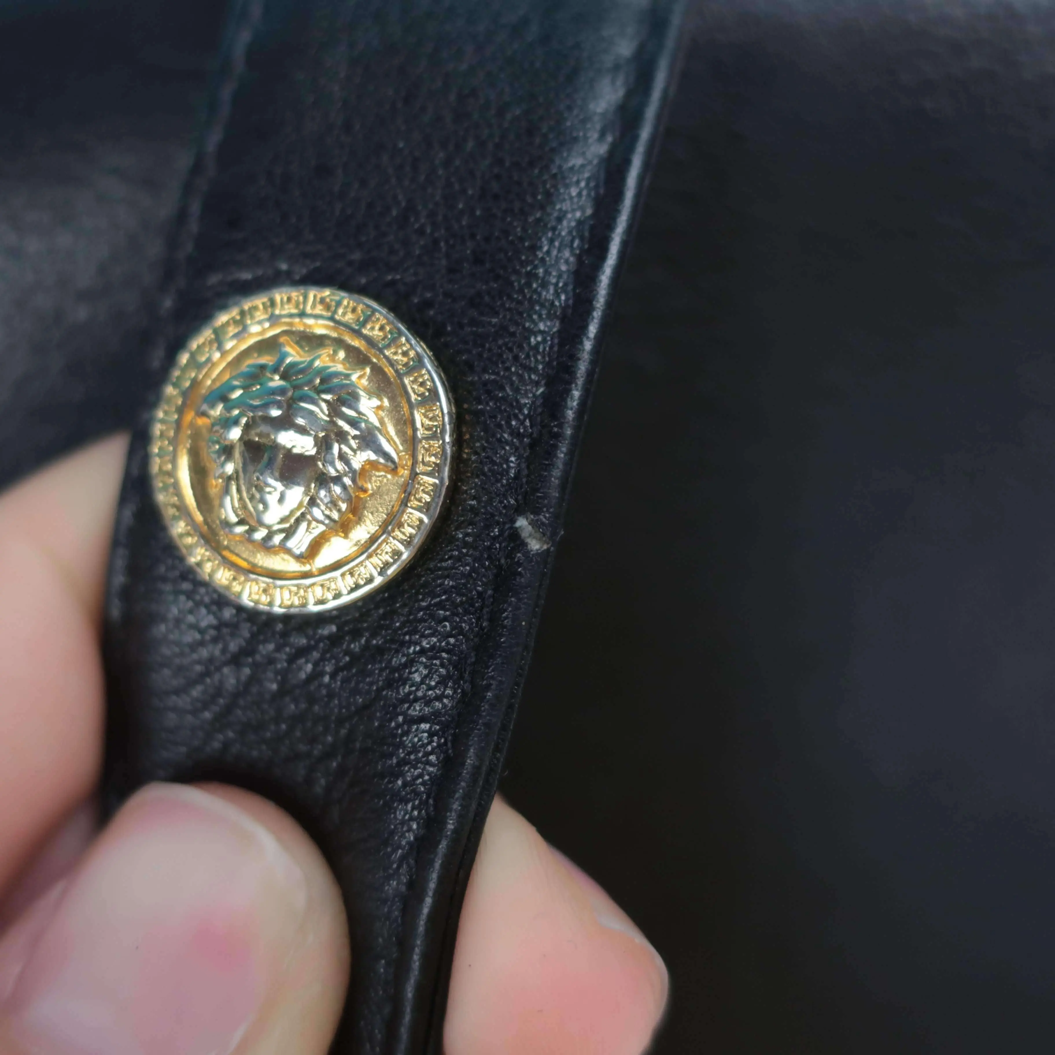 Versace Vintage Black Bag - Image 104