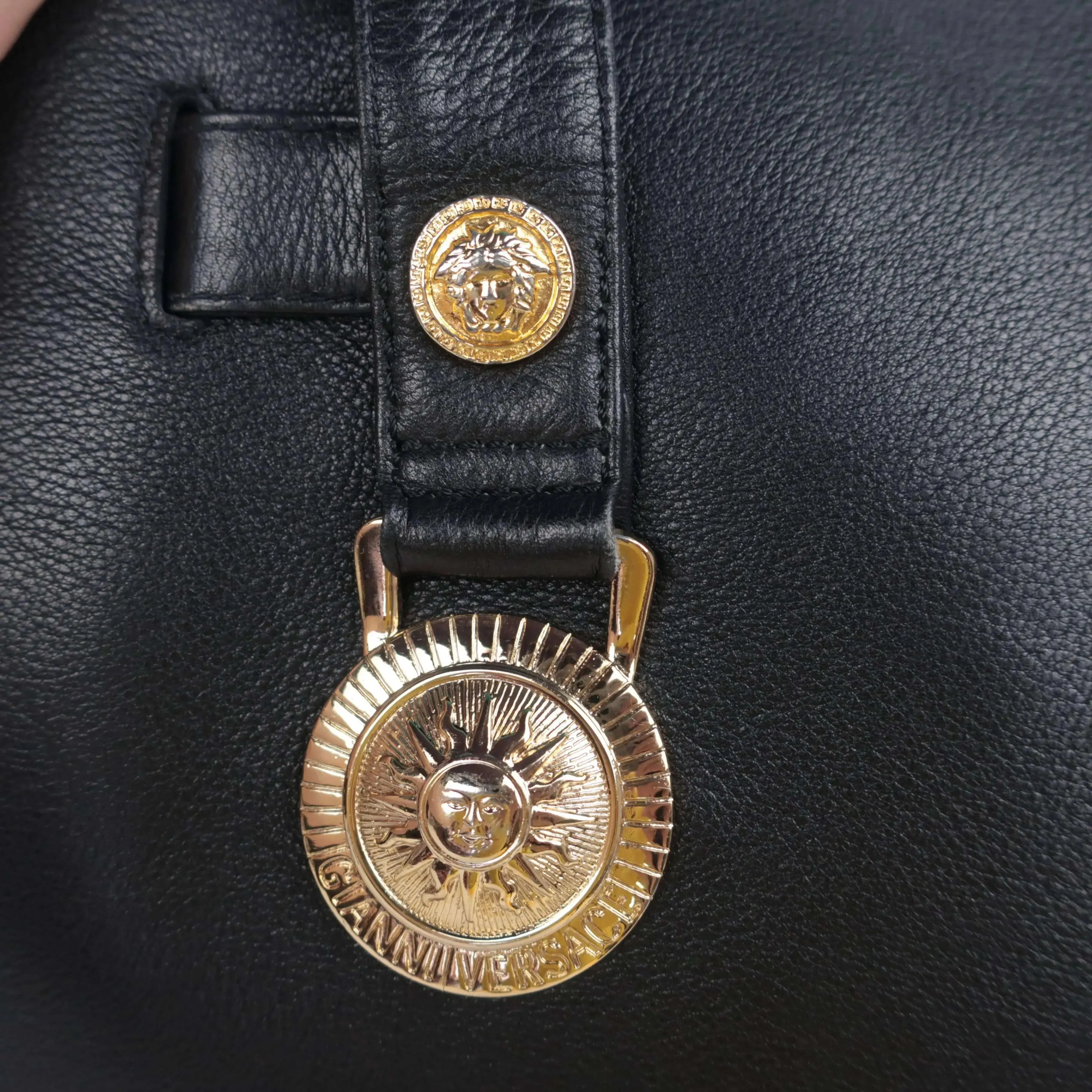 Versace Vintage Black Bag - Image 120
