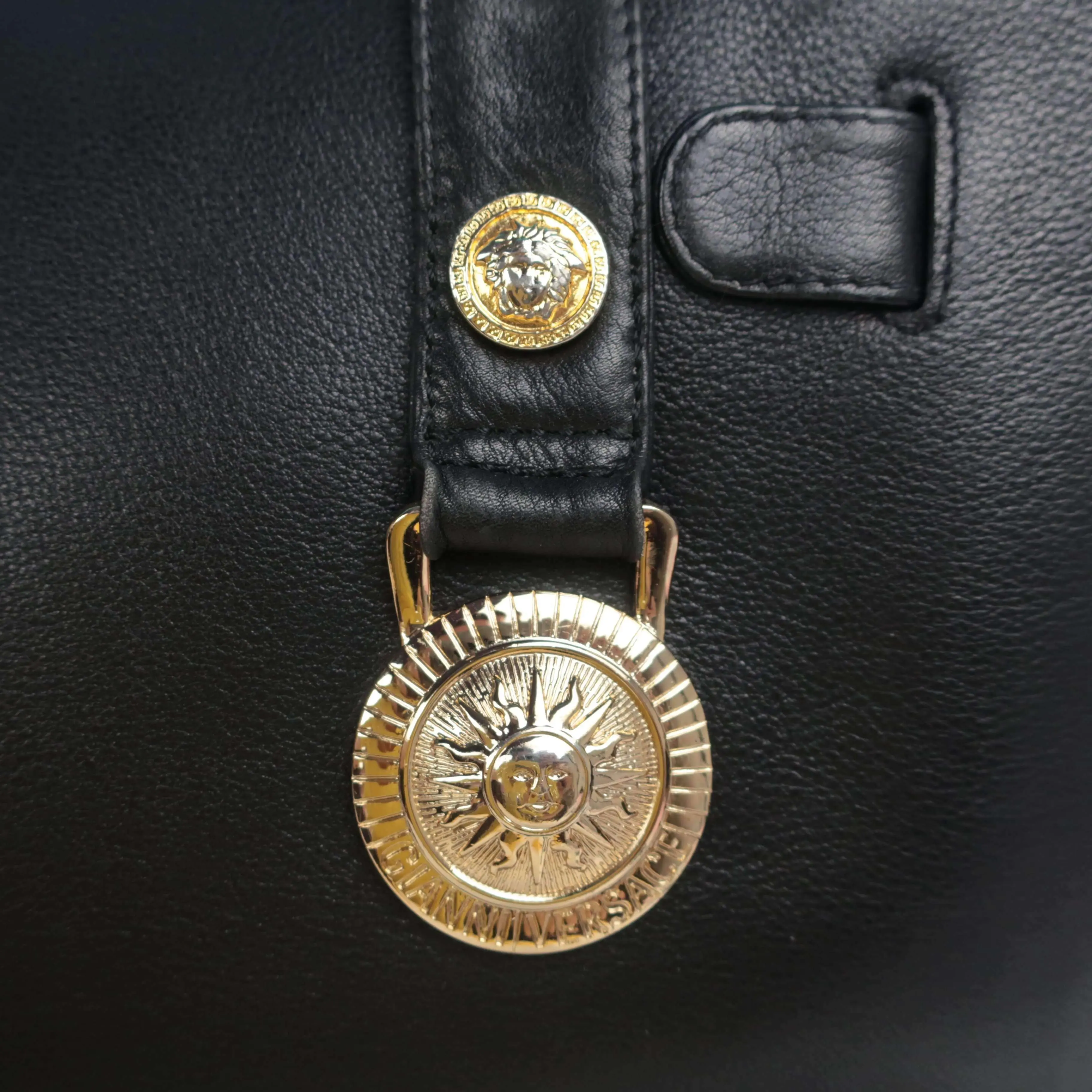Versace Vintage Black Bag - Image 122