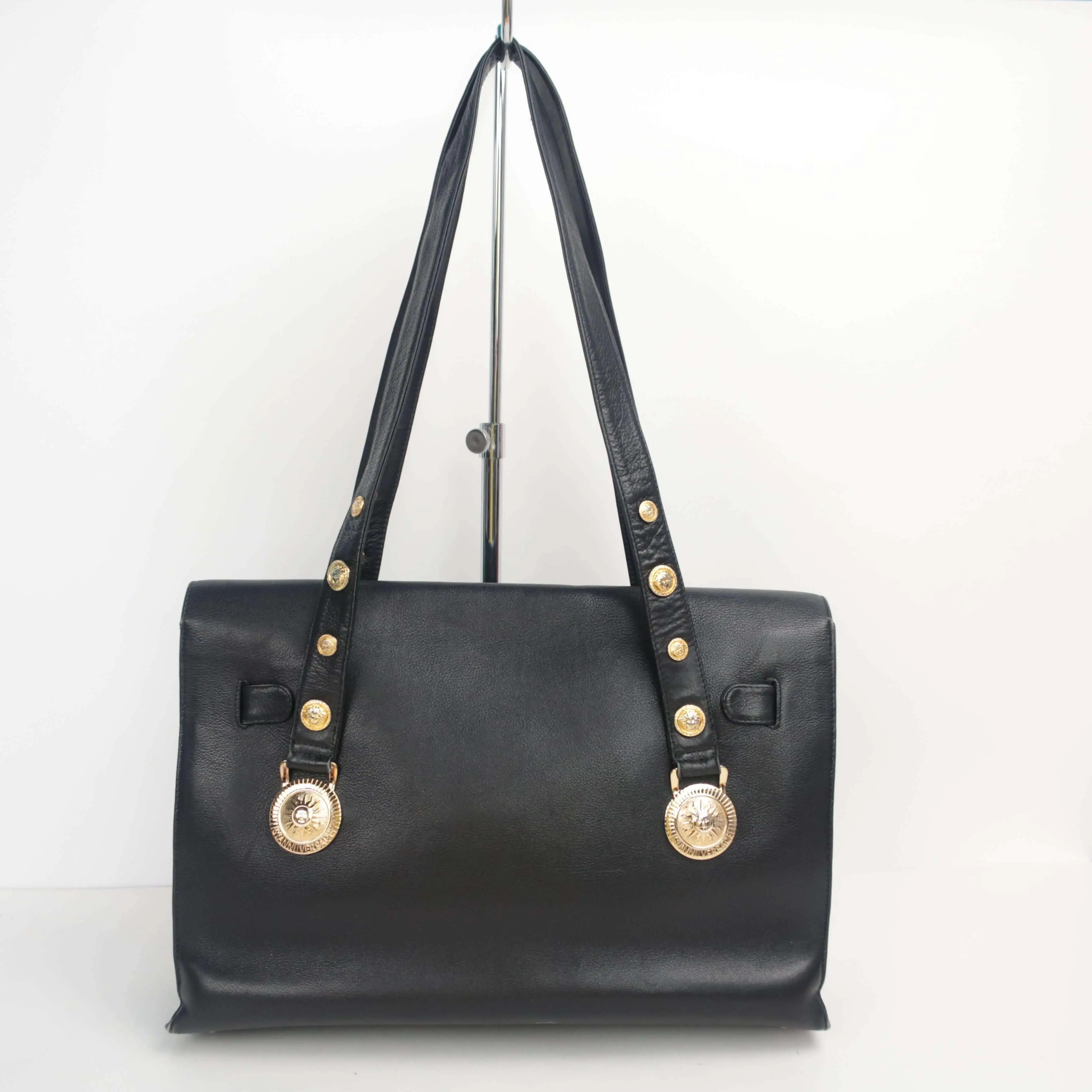 Versace Vintage Black Bag - Image 176