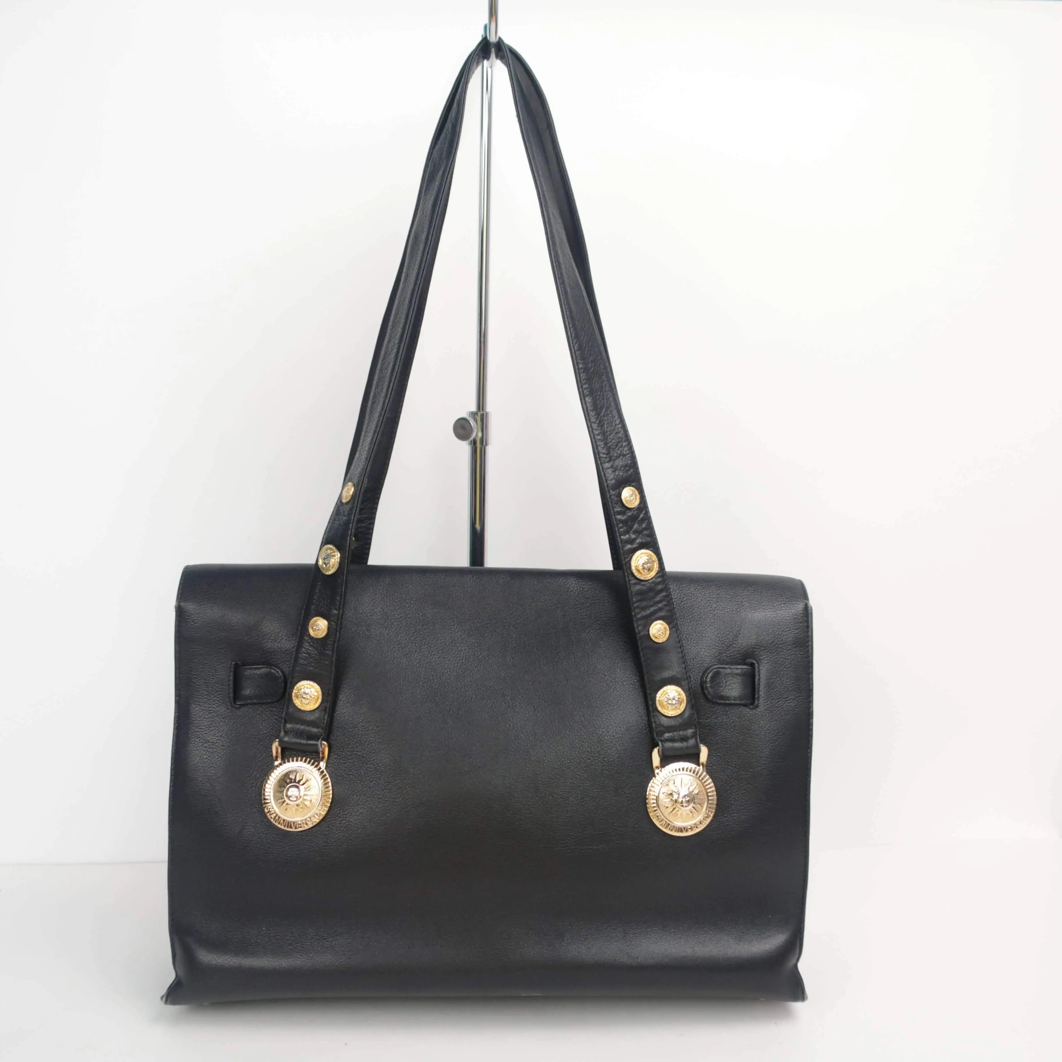 Versace Vintage Black Bag - Image 2