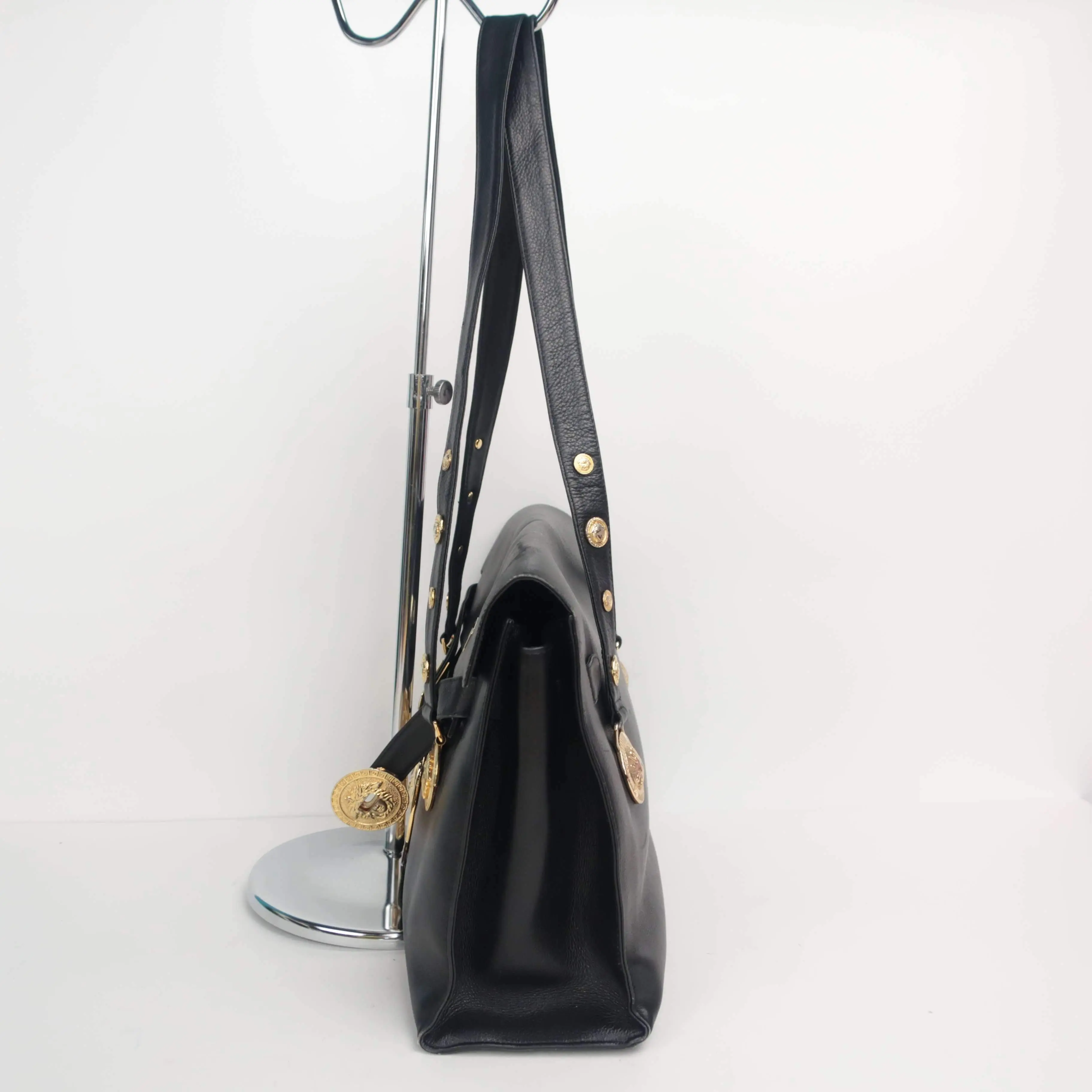 Versace Vintage Black Bag - Image 240