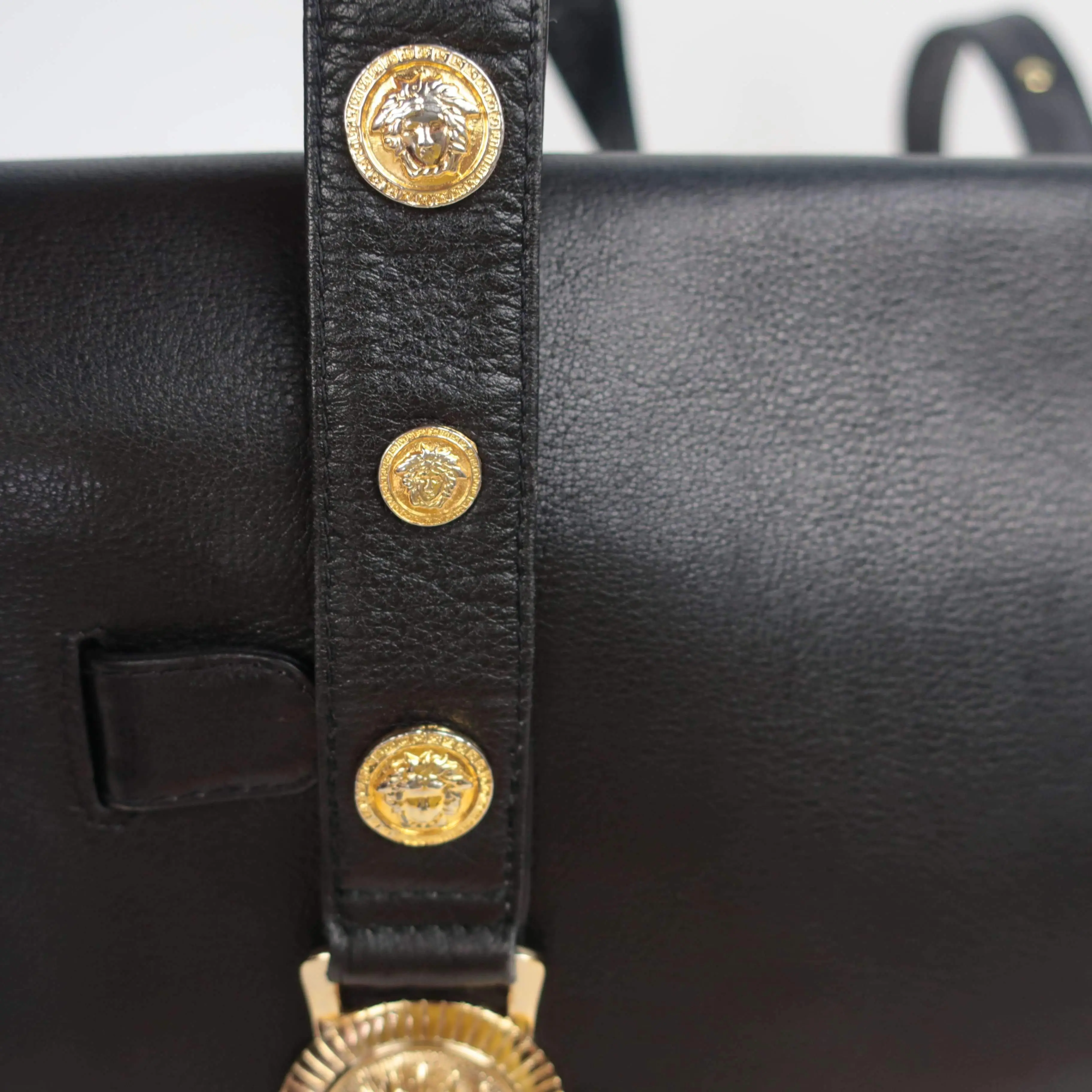 Versace Vintage Black Bag - Image 26