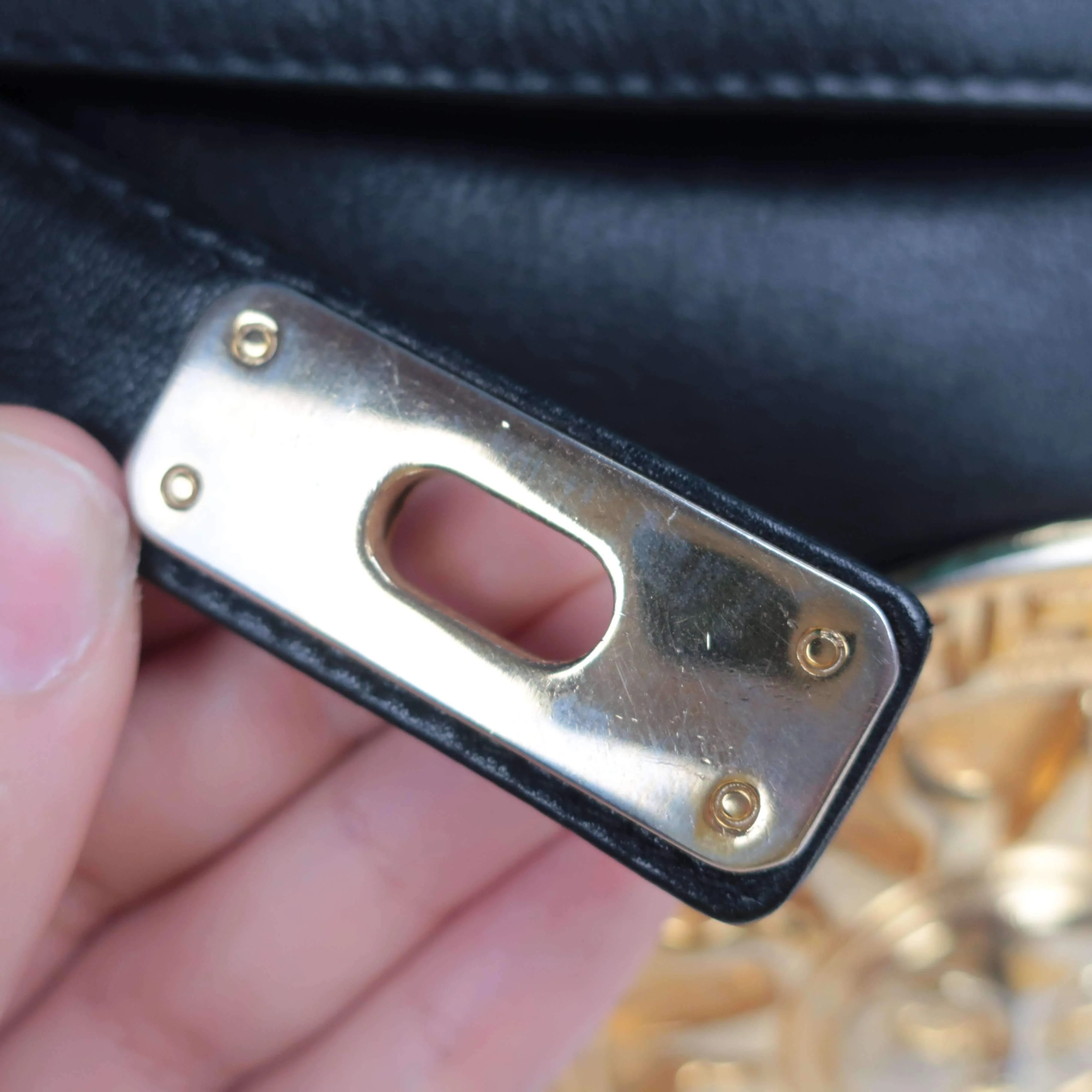 Versace Vintage Black Bag - Image 34