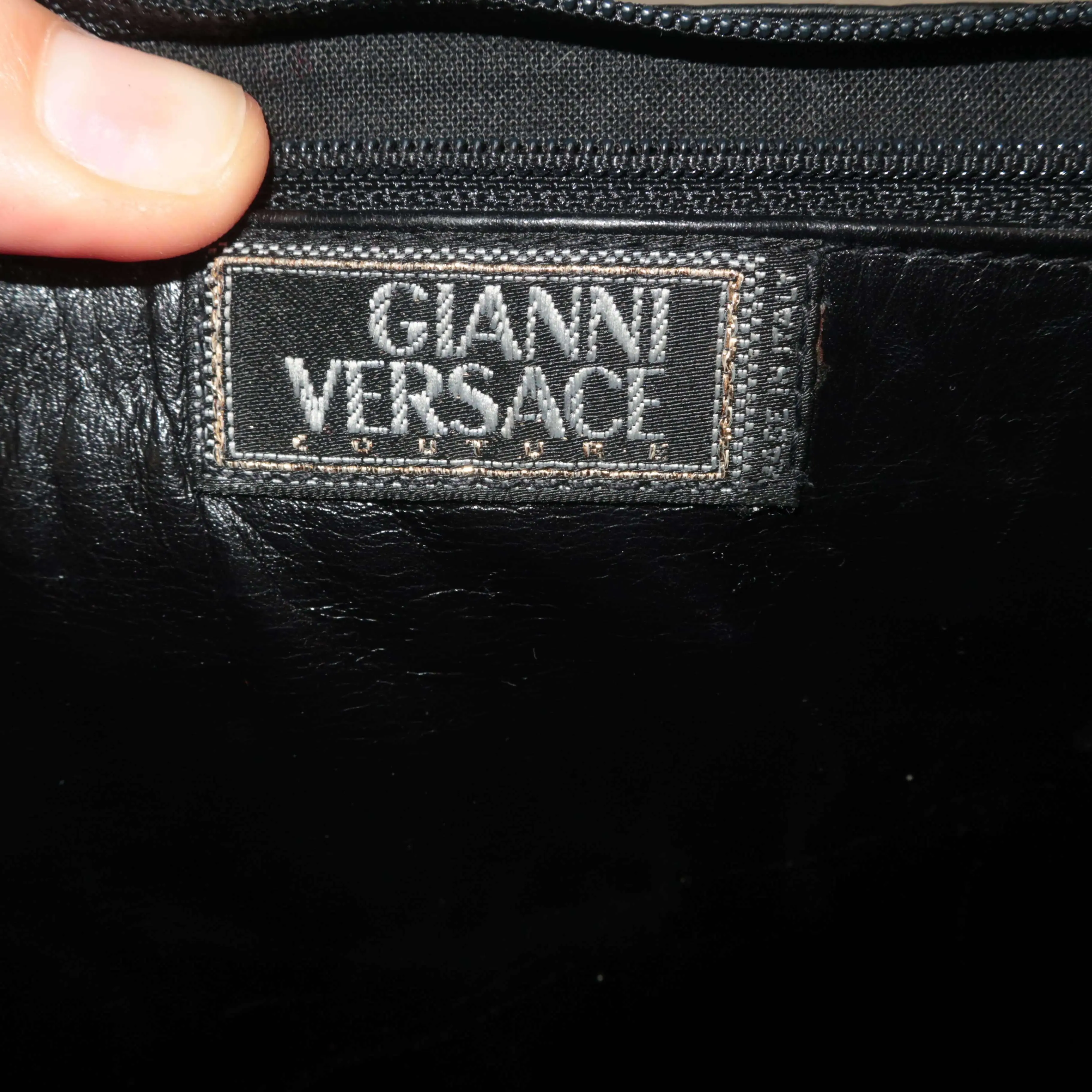 Versace Vintage Black Bag - Image 88