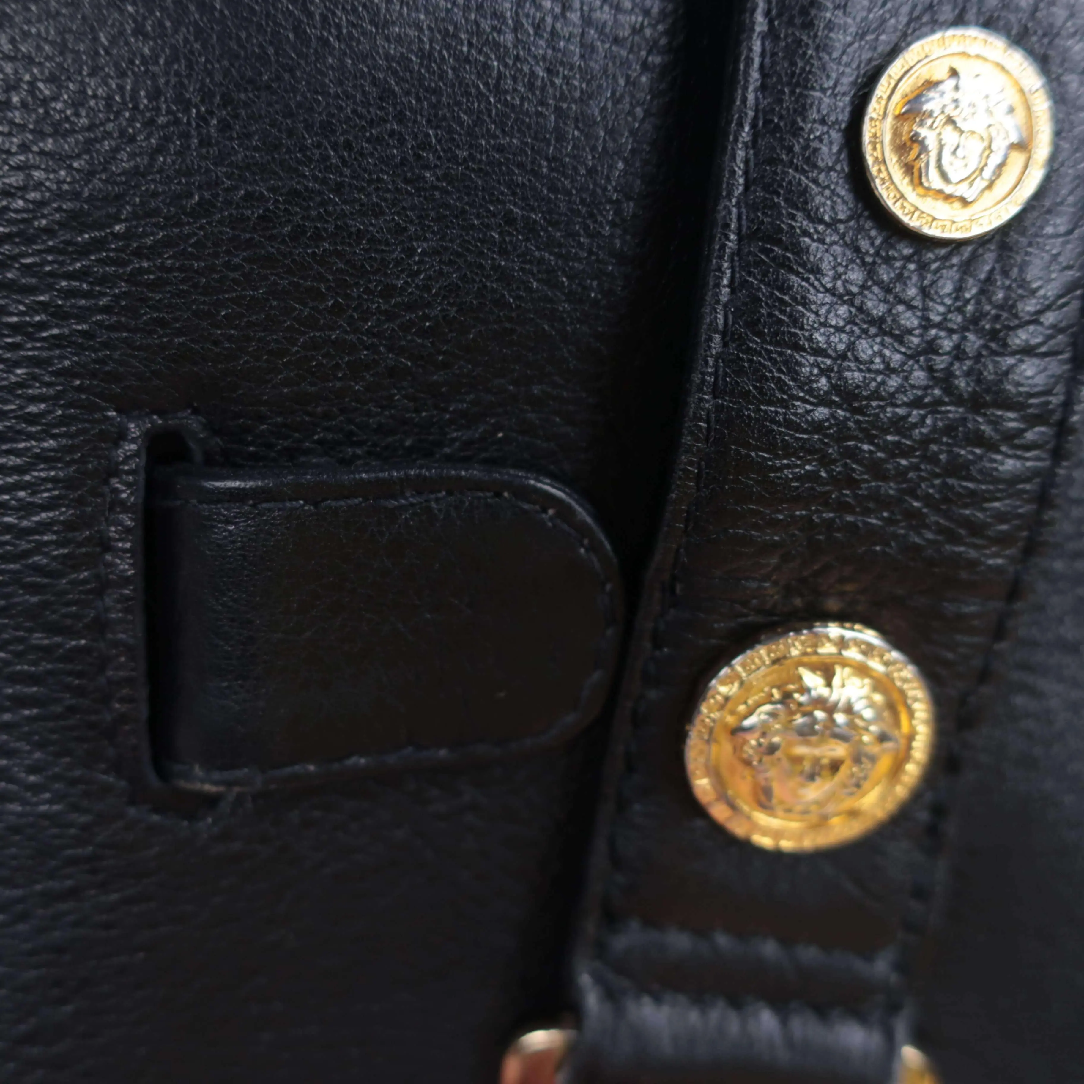 Versace Vintage Black Bag - Image 95