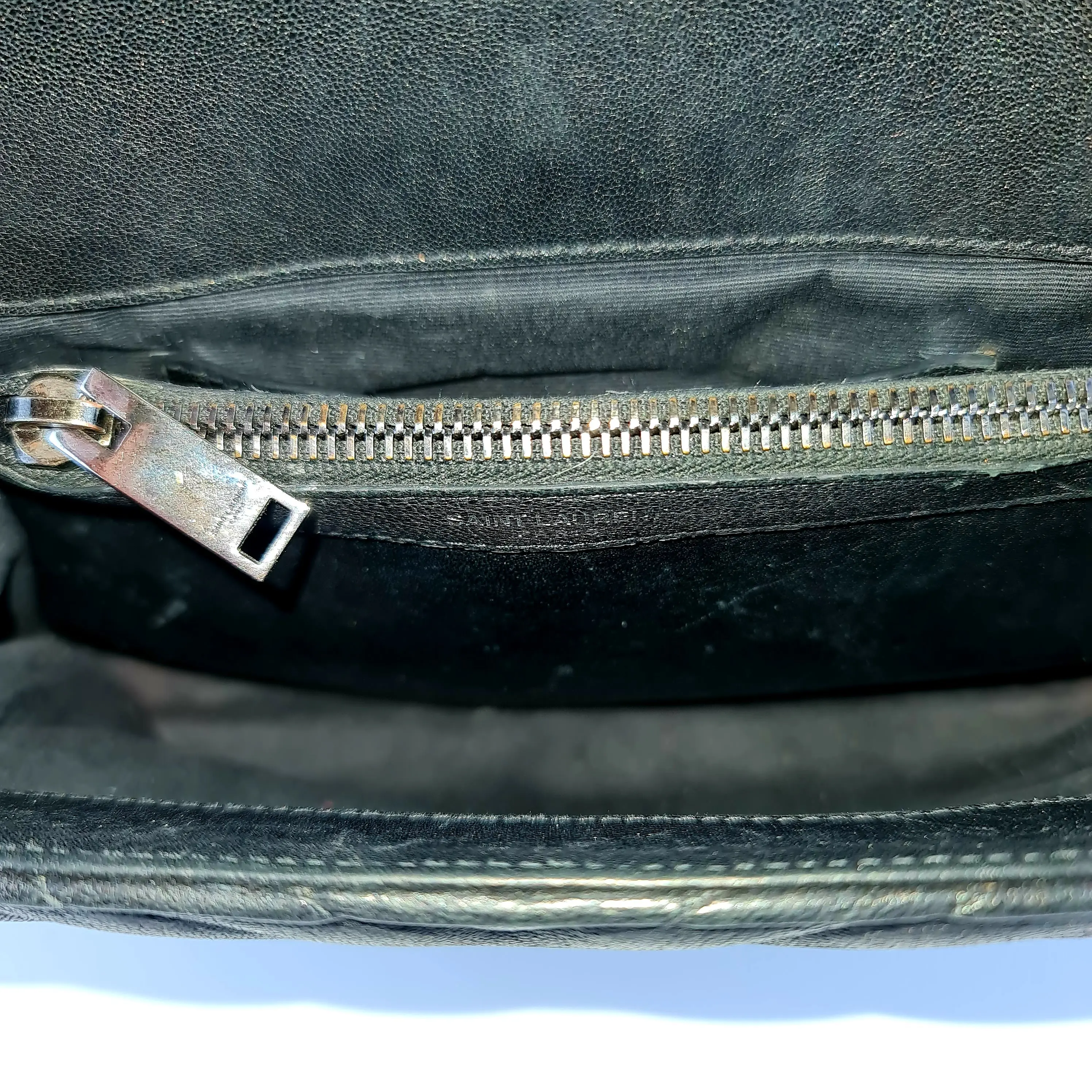 Yves Saint Laurent Black Medium College Bag - Image 18