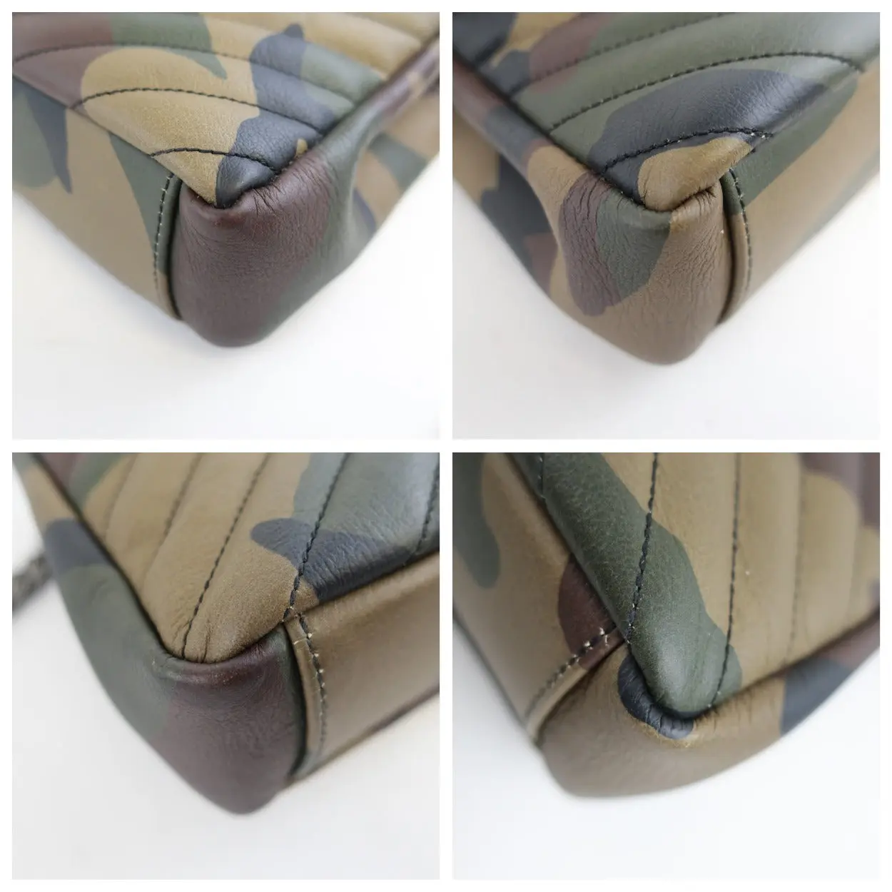 Yves Saint-Laurent Camouflage Medium College Bag - Image 13