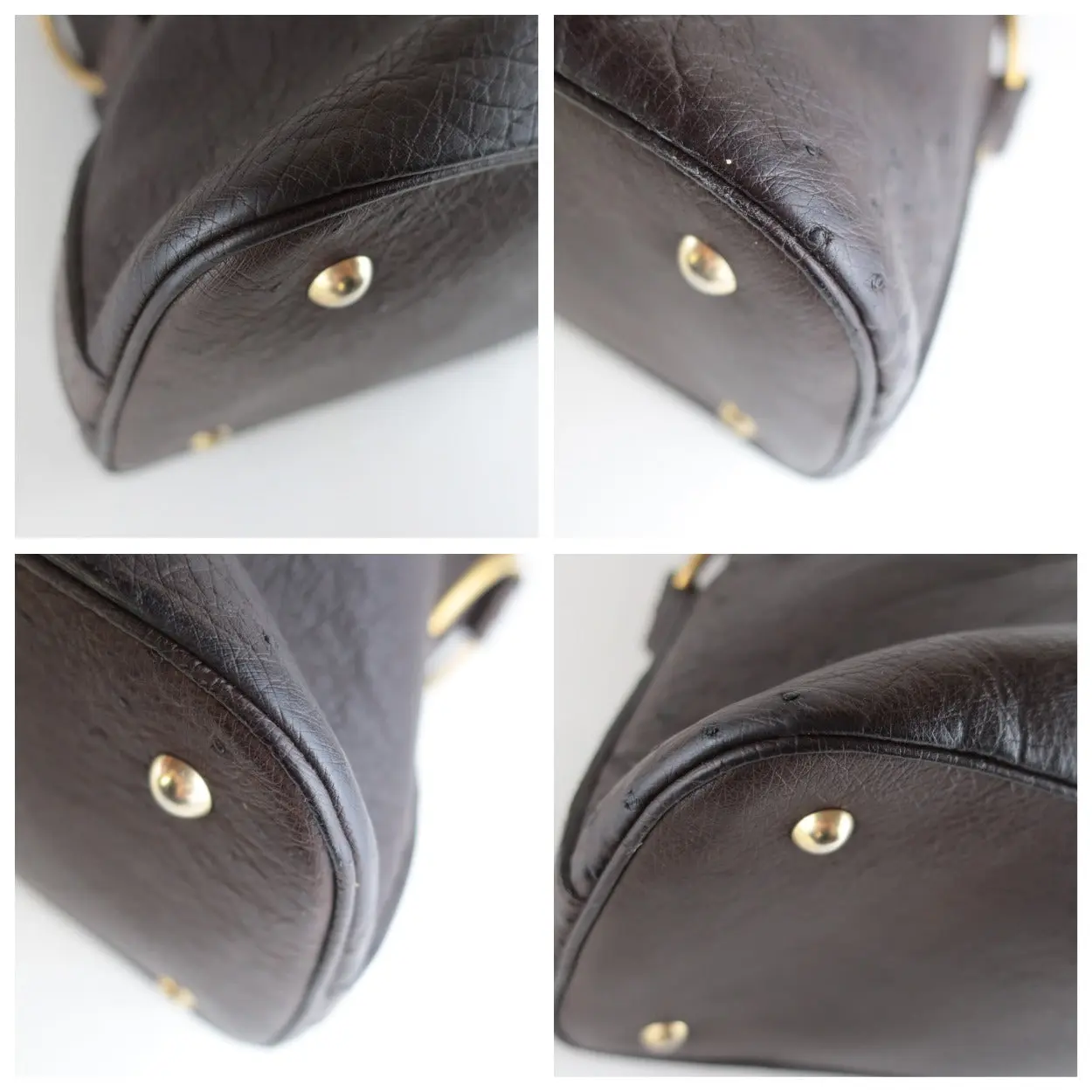 Yves Saint Laurent YSL Large Ostrich Muse Bag - Image 11